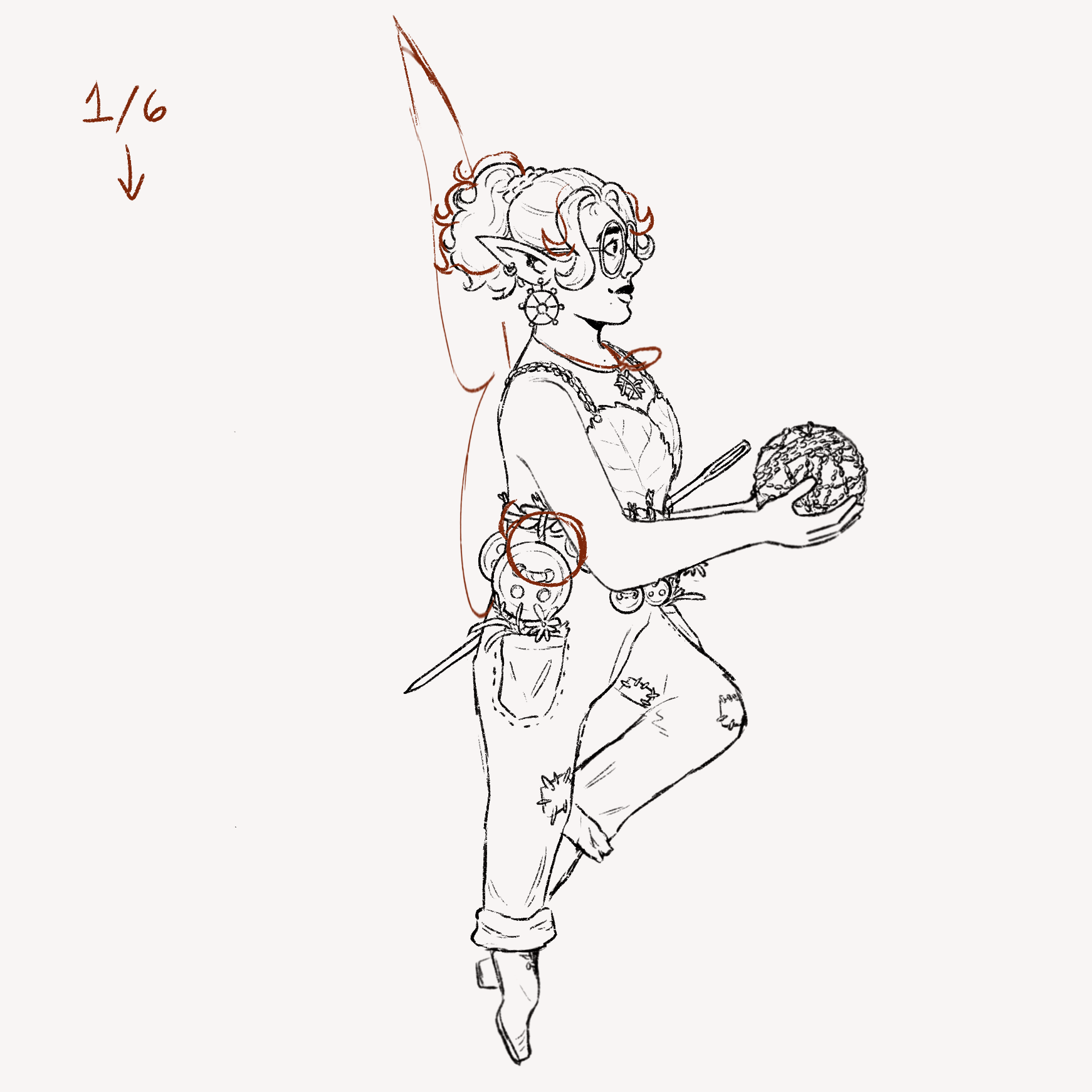Rough pass animation.