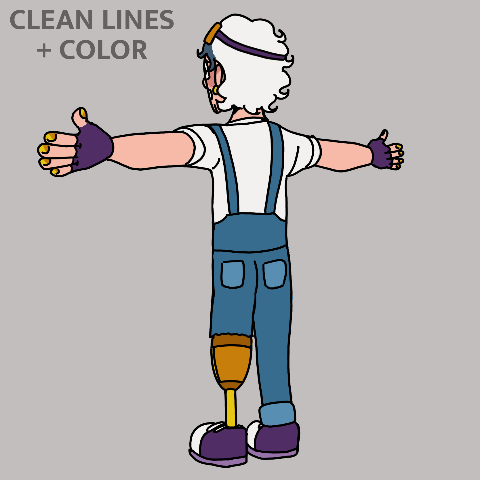 Epeus turnaround - Clean lines + color.