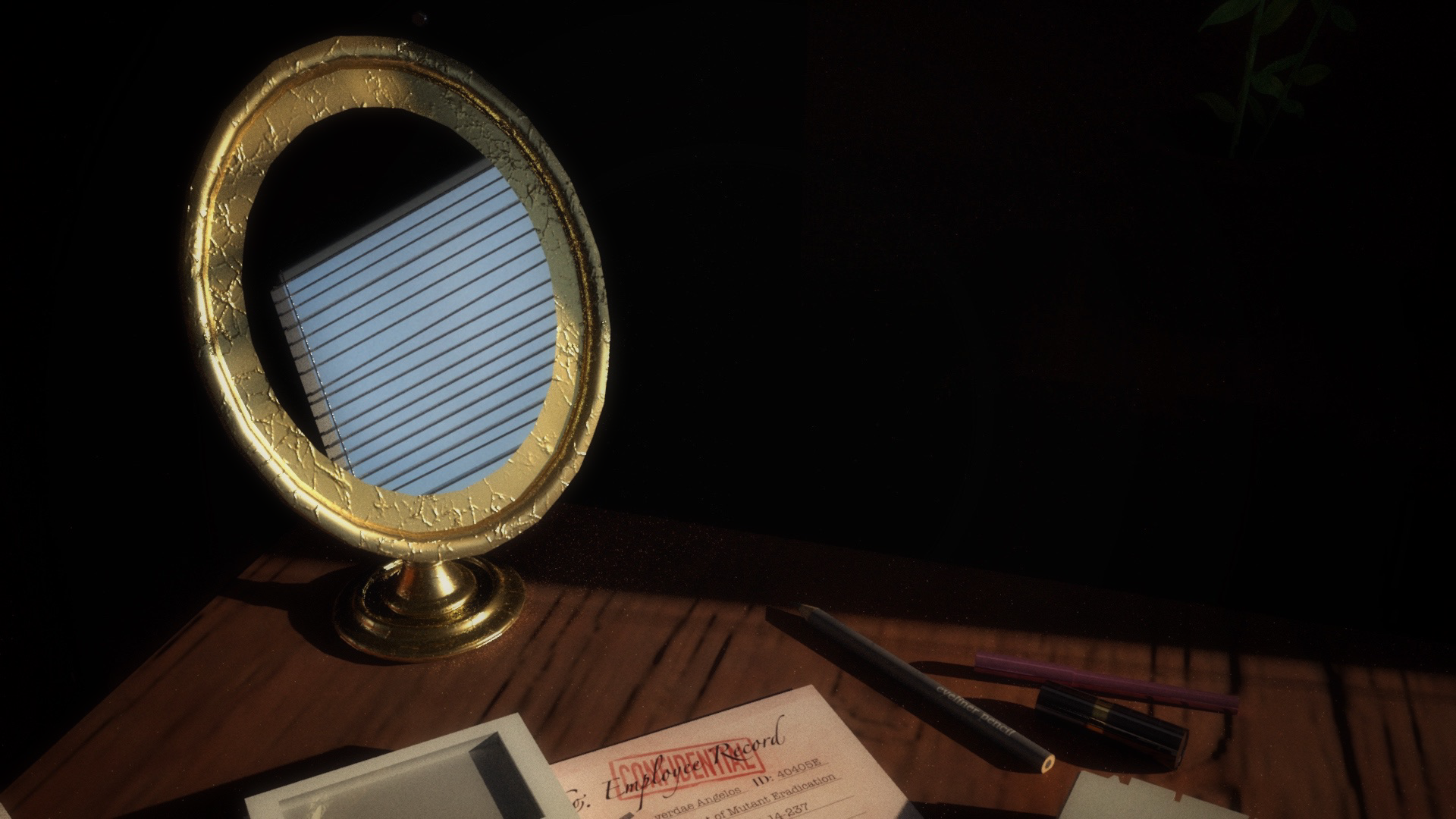 Mirror prop render.