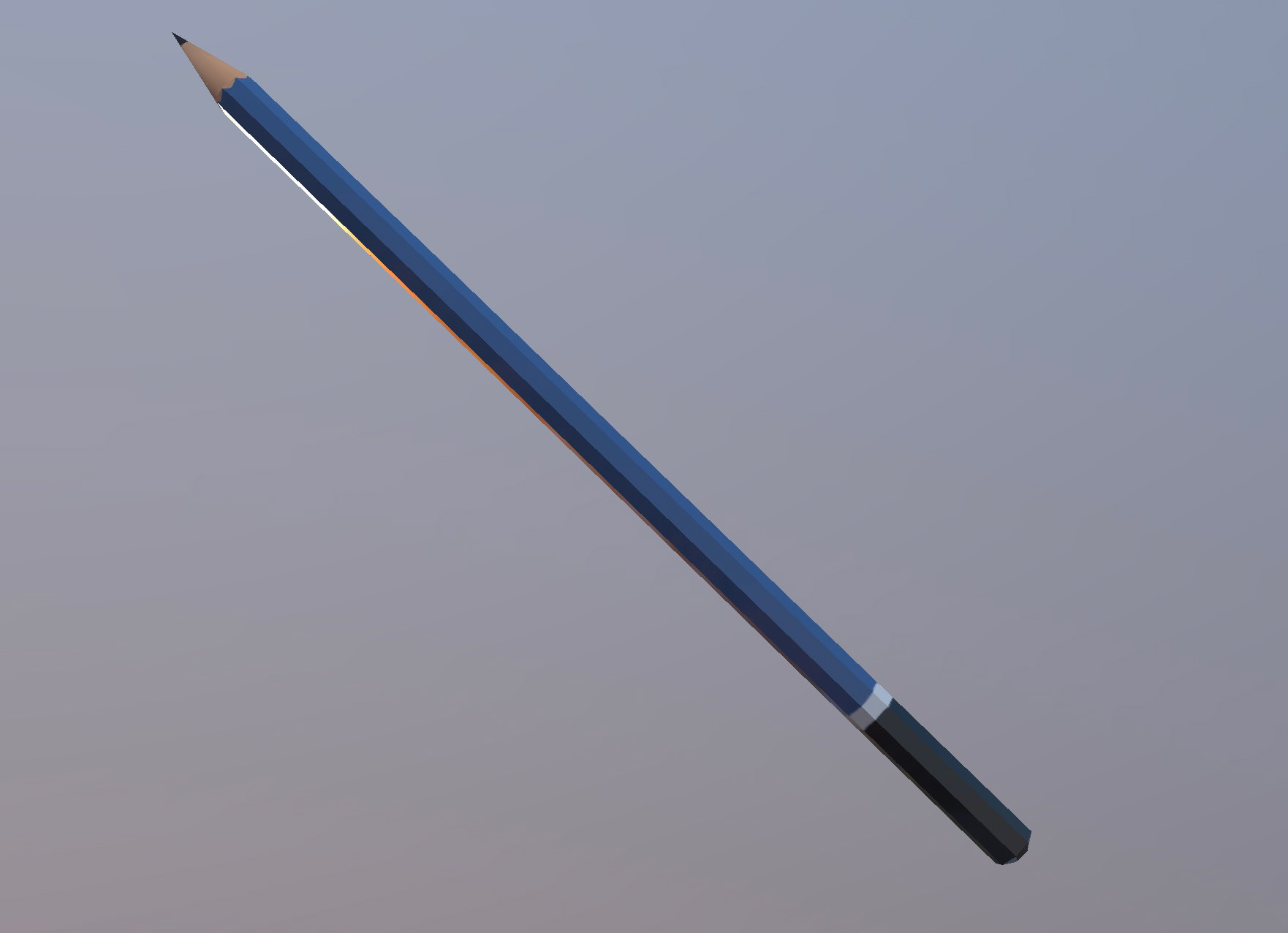 Model of an artist's pencil.