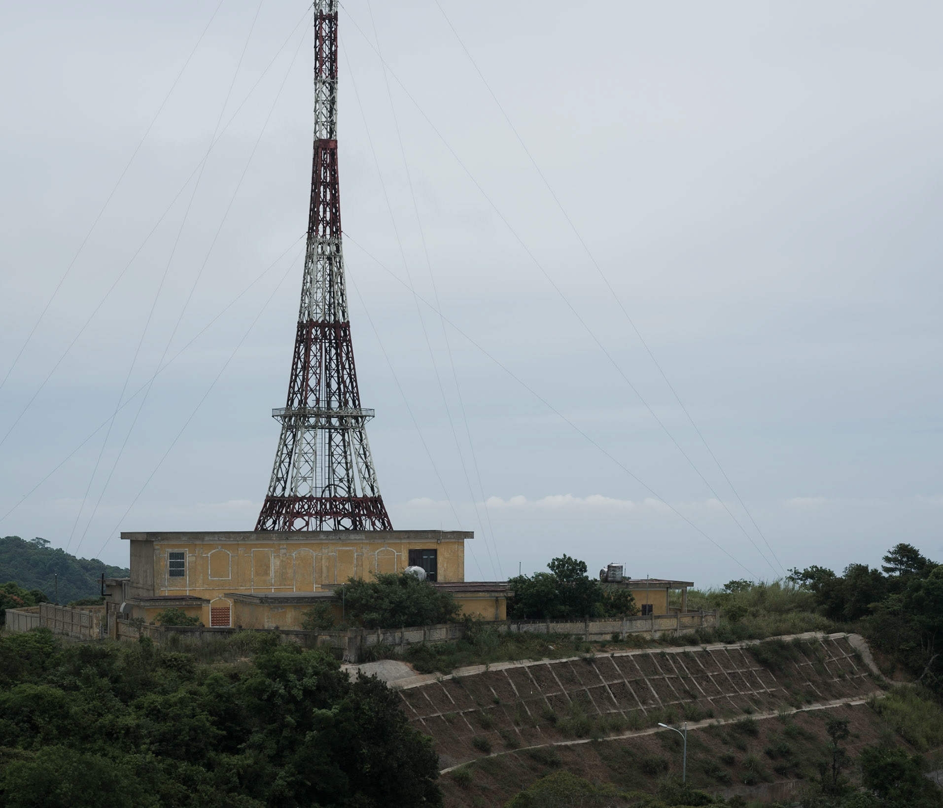 Radio Tower and Concrete Slope, Sơn Trà, Đà Nẵng, Jun. 2026
