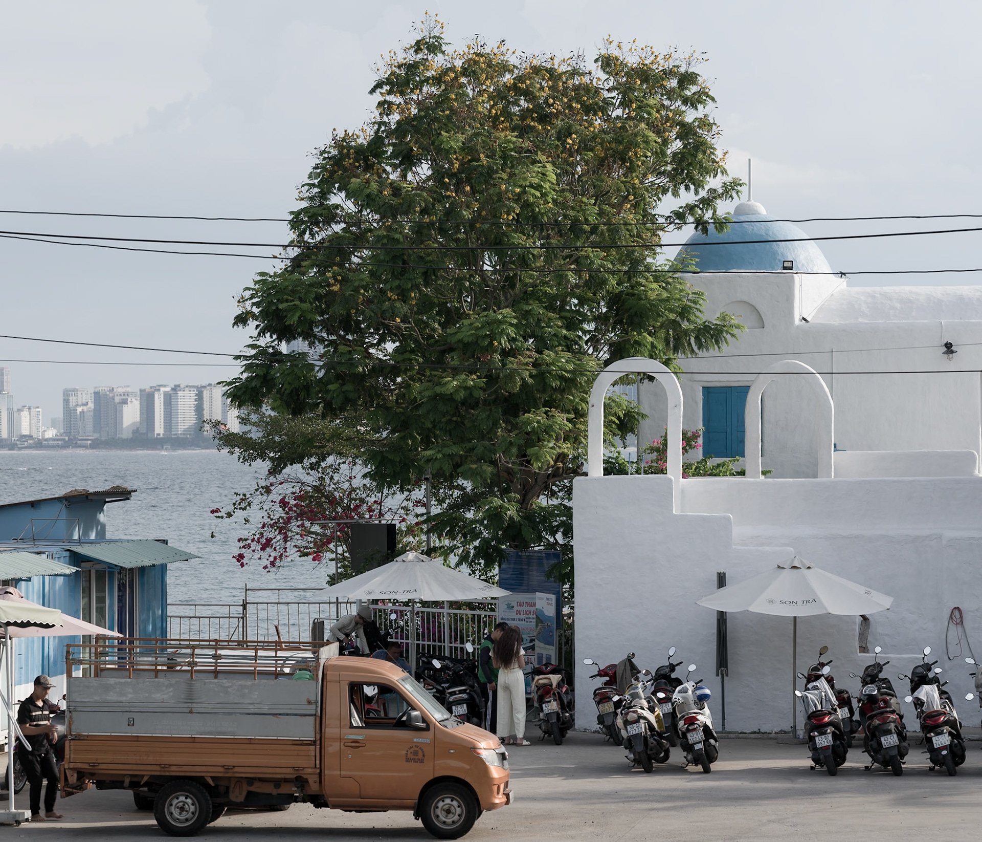 Mediterranean-Style Café, Sơn Trà Marina, Đà Nẵng, Jun. 2026