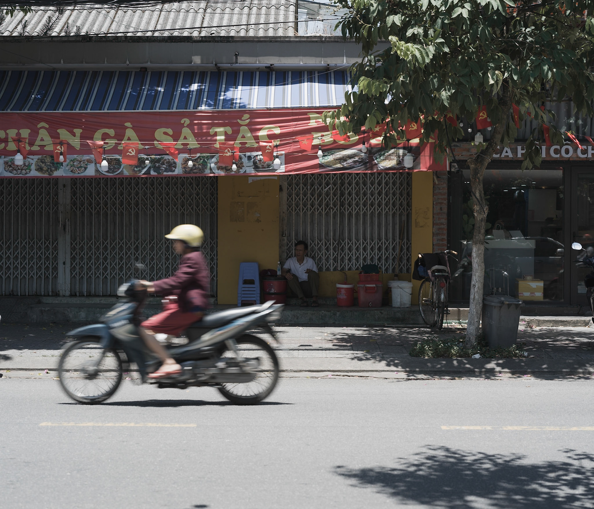 Motorbike Rider Da Nang. Part of the VN26 Color series