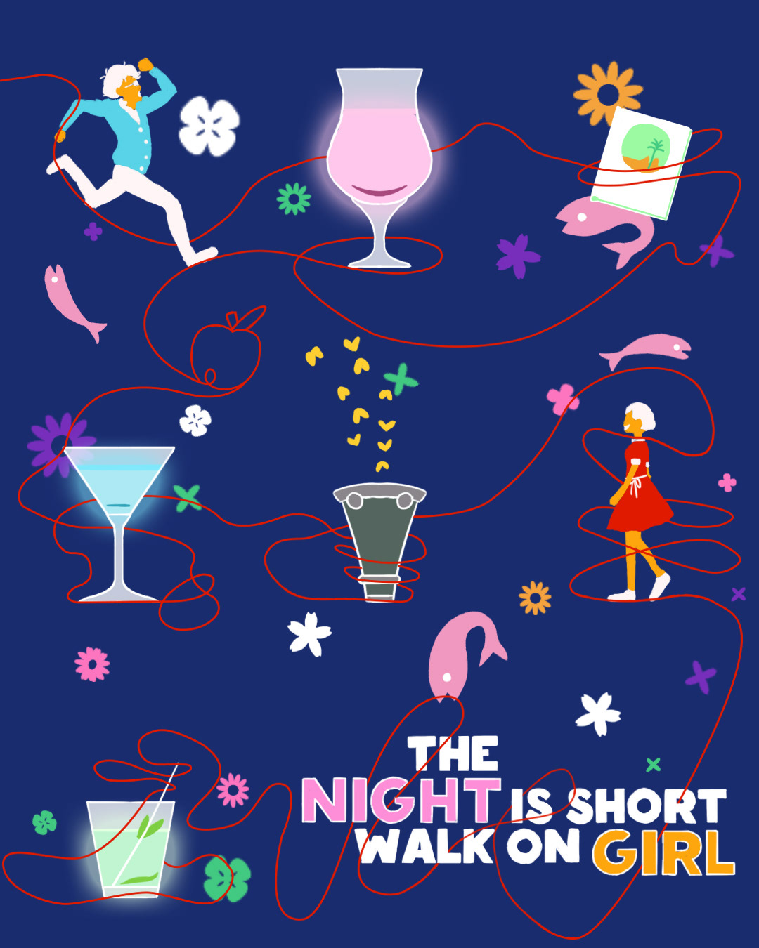 The Night is Short Walk on Girl poster v.2