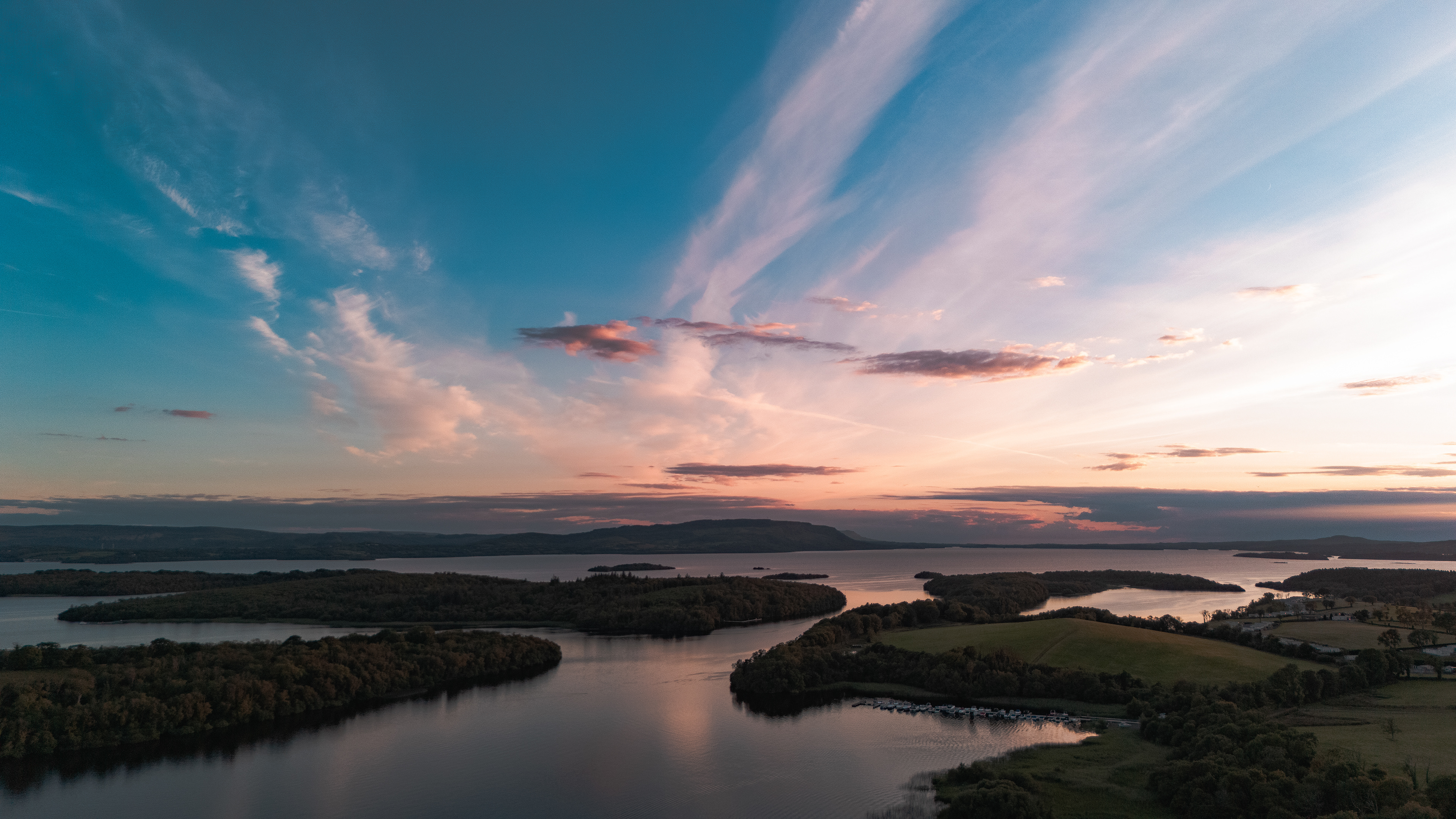 Cliffs of Magho, Lower Lough Erne View