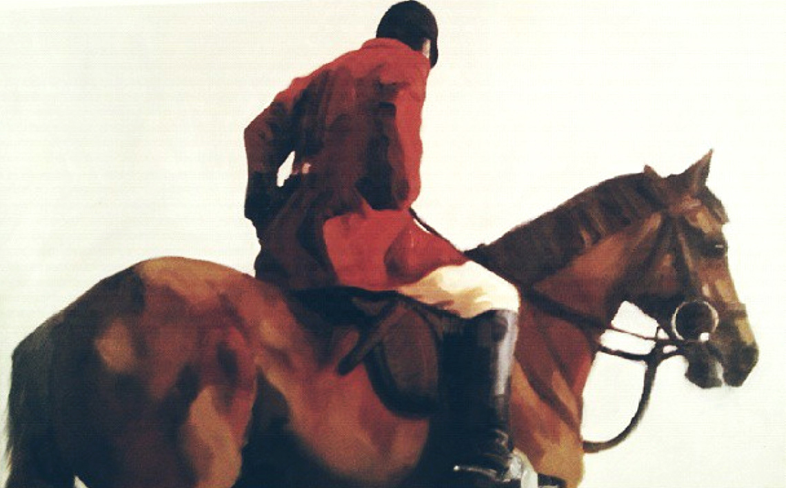 Hunter. Oil on Canvas Paper