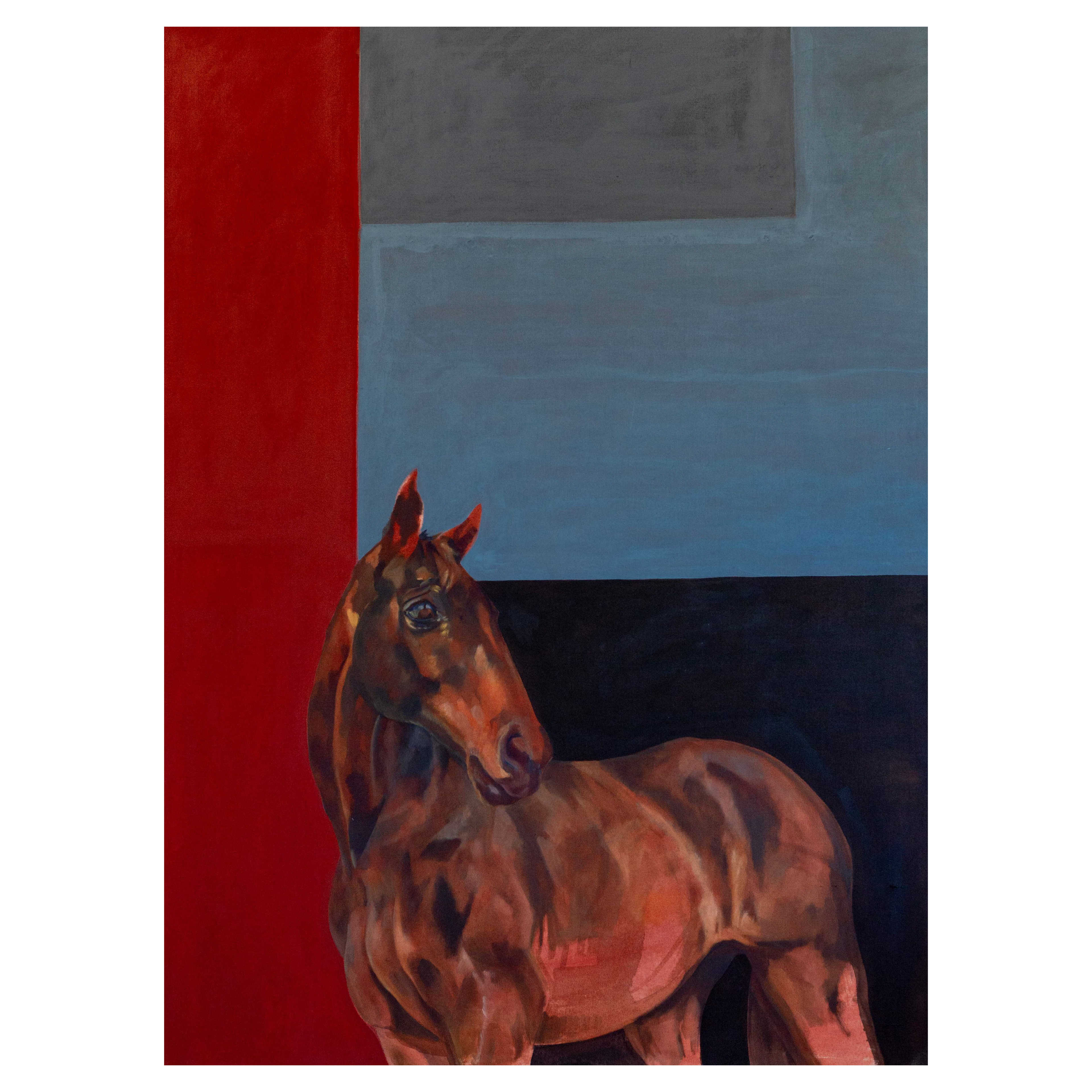 Caravanserai. Oil on Canvas. 110cm x 140cm 
