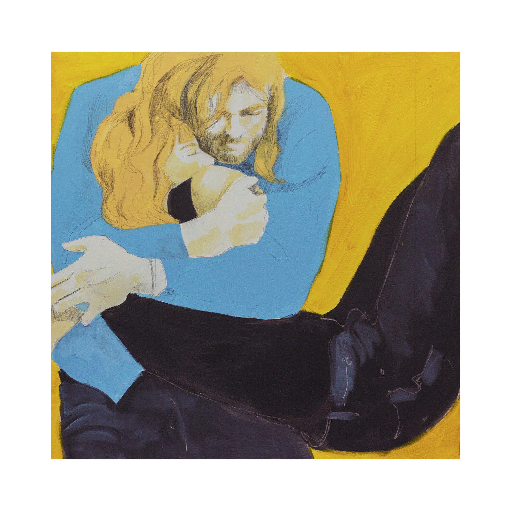 In Dreaming. Acrylic on Canvas. 110cm x 110cm