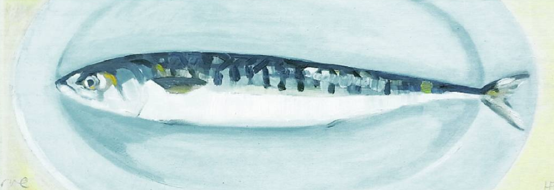 Mackrel. Oil on Canvas
