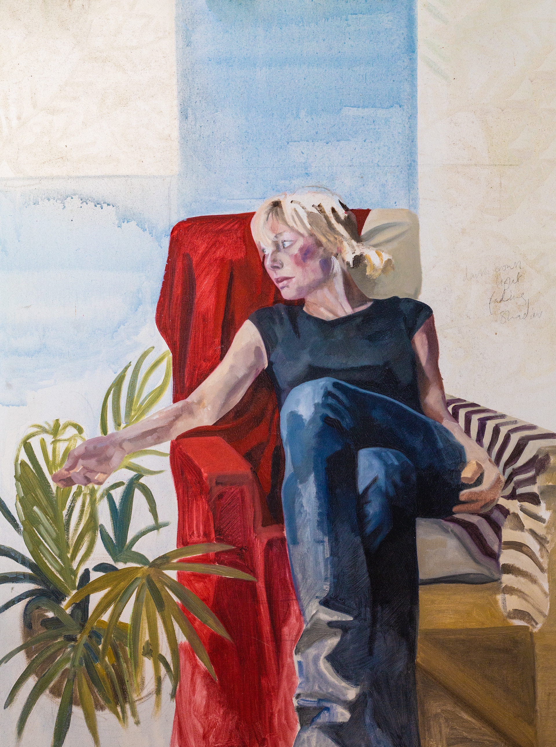 Self Portrait. Ballina 2009. Oil on Canvas