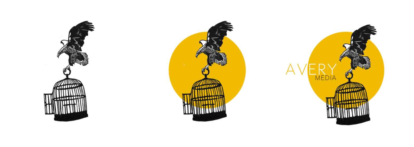 AVIARY MEDIA LOGO SKETCHES