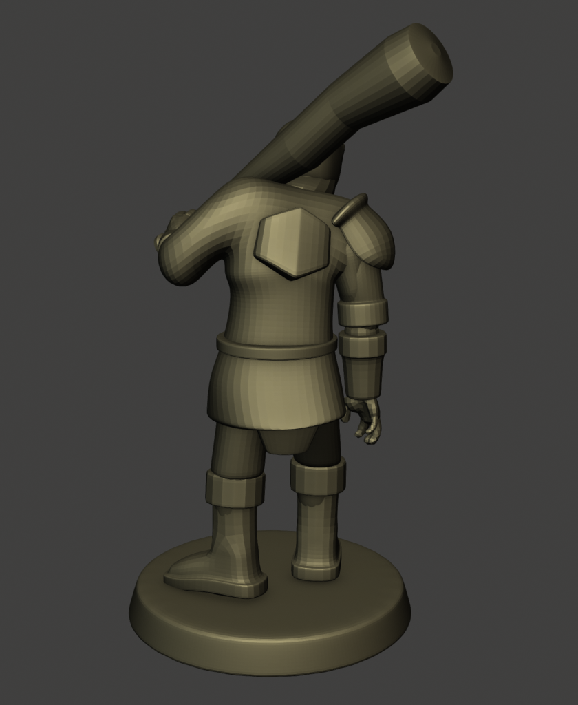 "Pelotero" back view