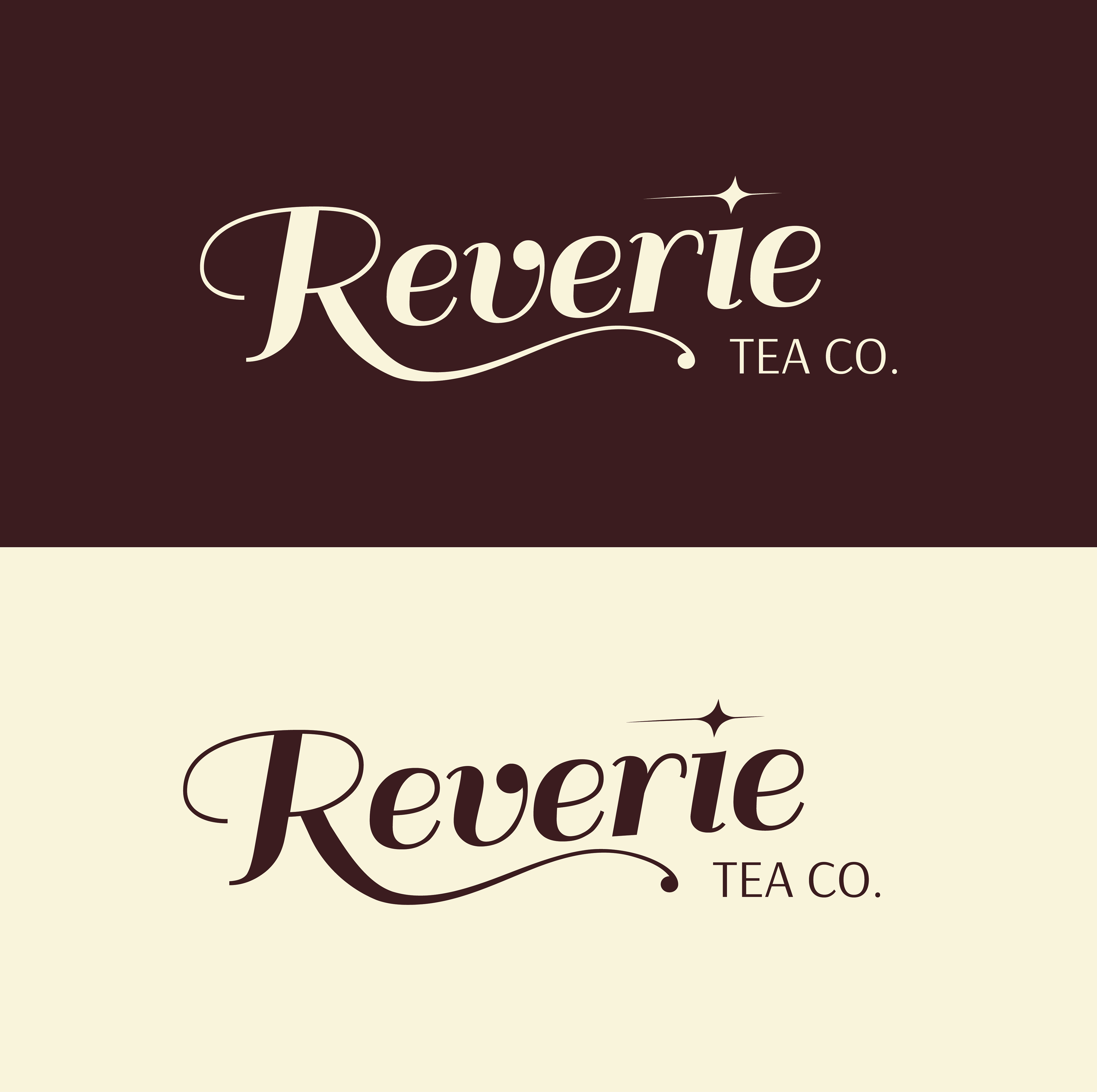Reverie Tea, Logos: Adobe Illustrator | 2024