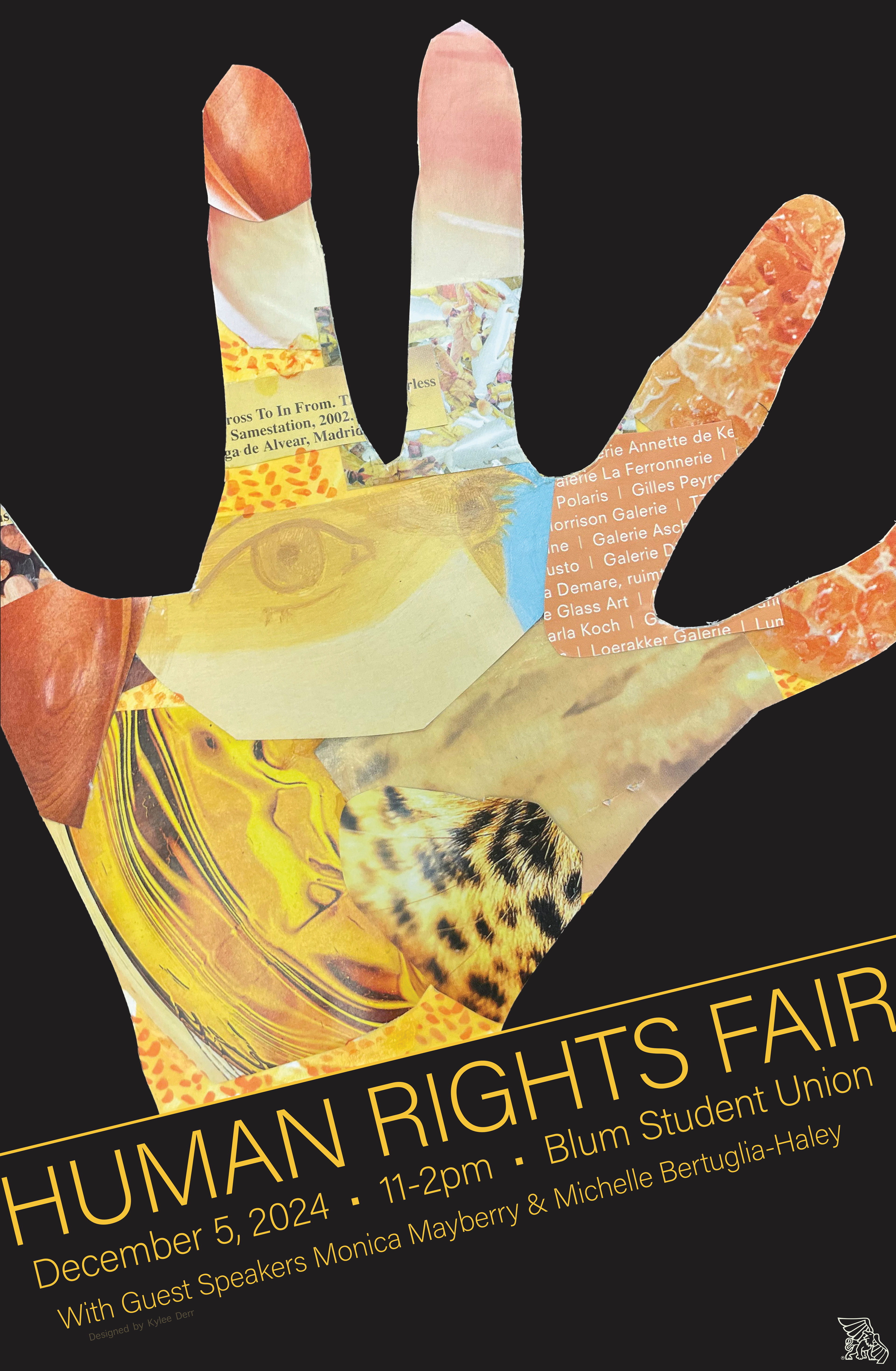 MWSU Human Rights Fair: Adobe Illustrator , Photo Collage | 2024