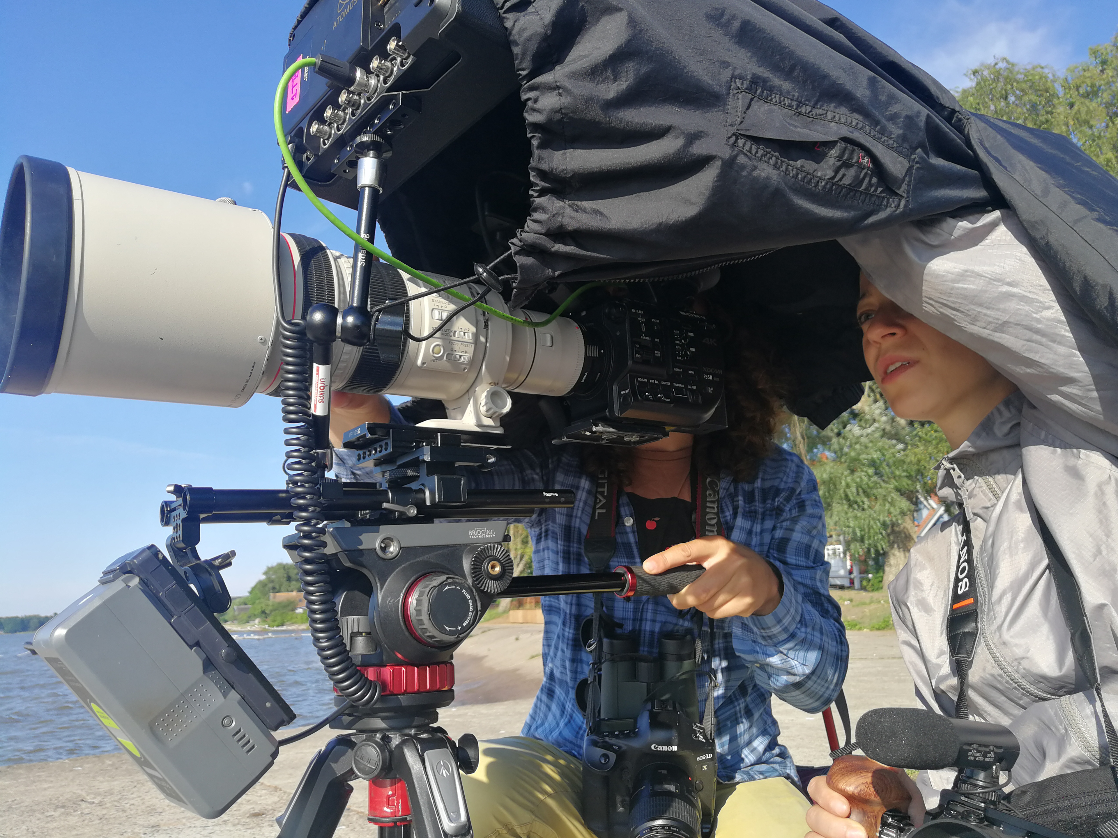 "Kelionės su gamtos gidais" filmavimas