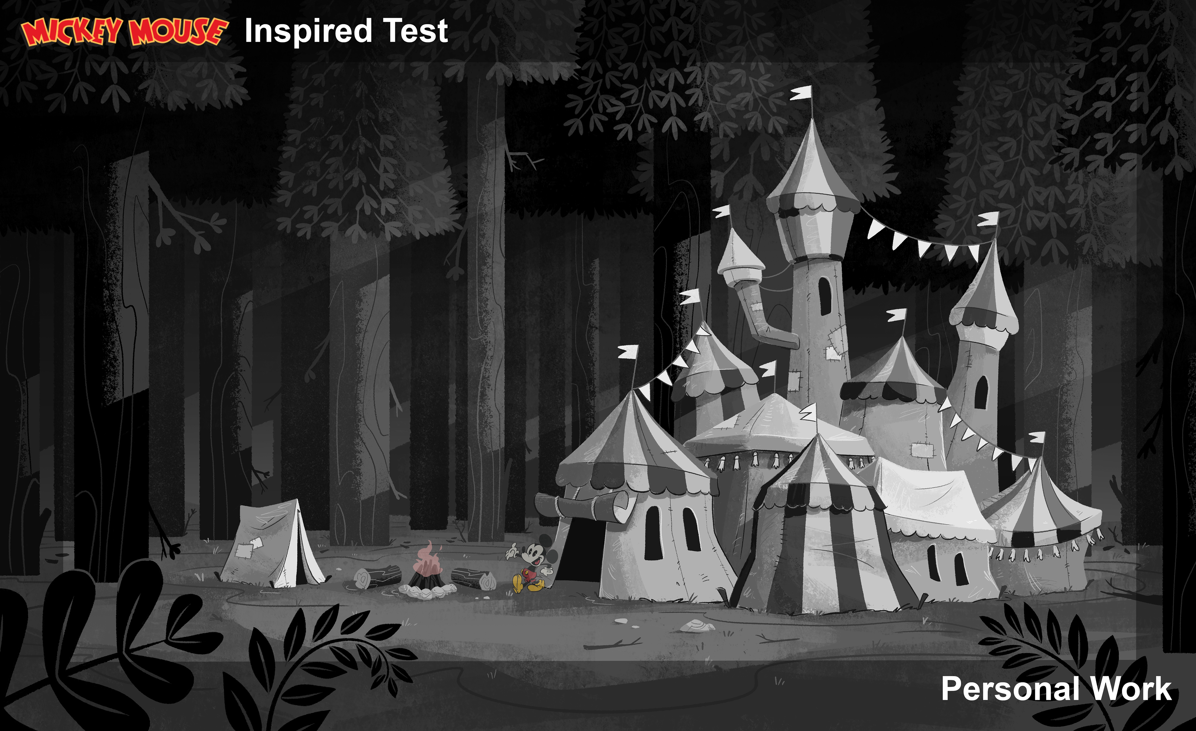 Mickey Mouse (Inspired) - Personal Work