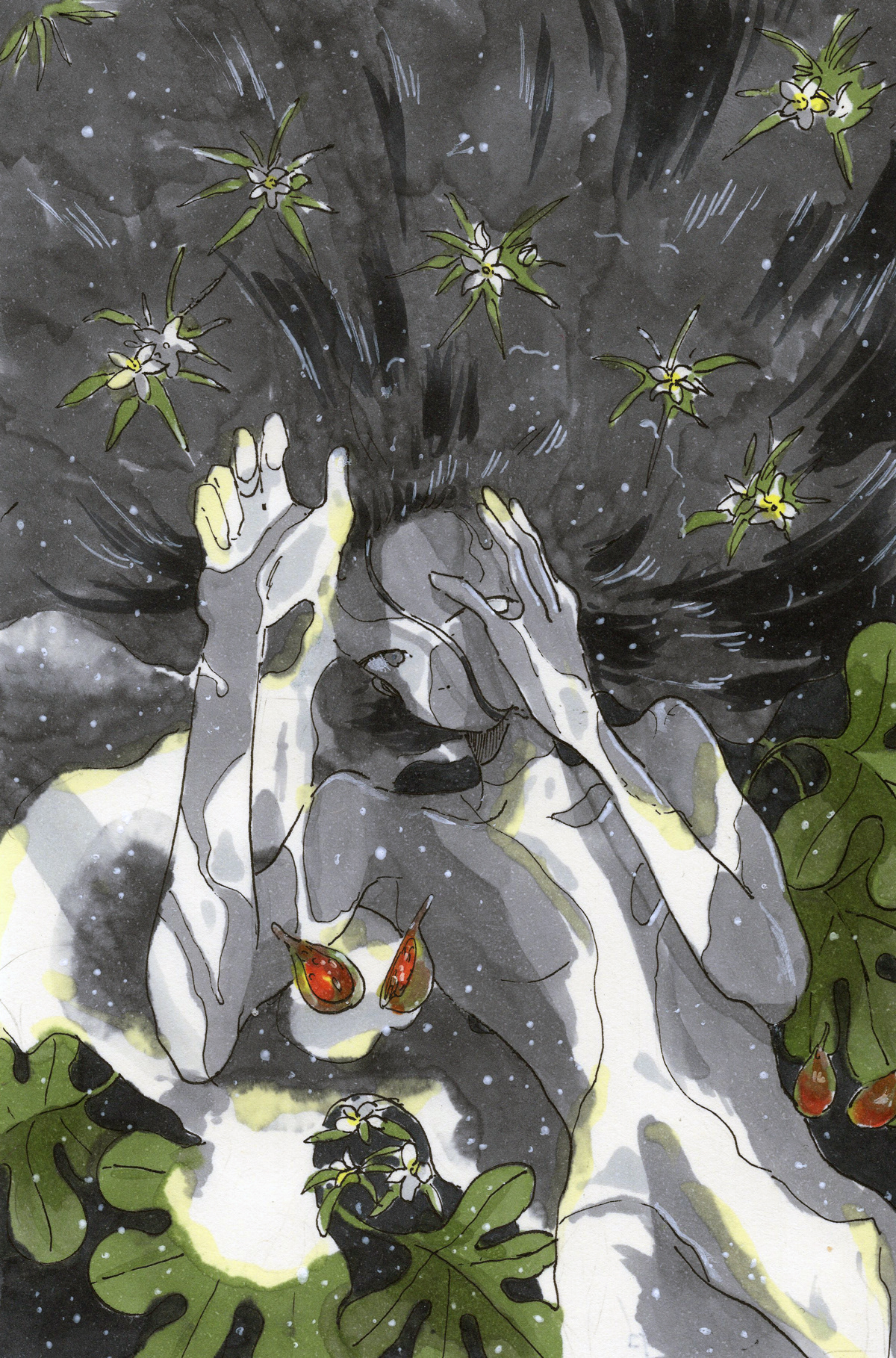 夜の子