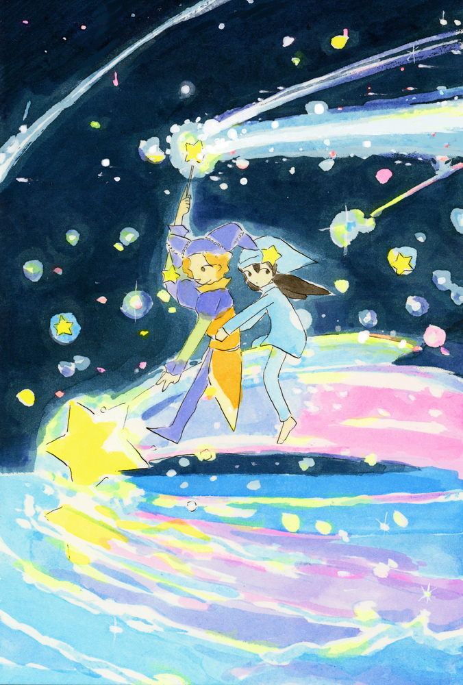 流れ星の煌めき