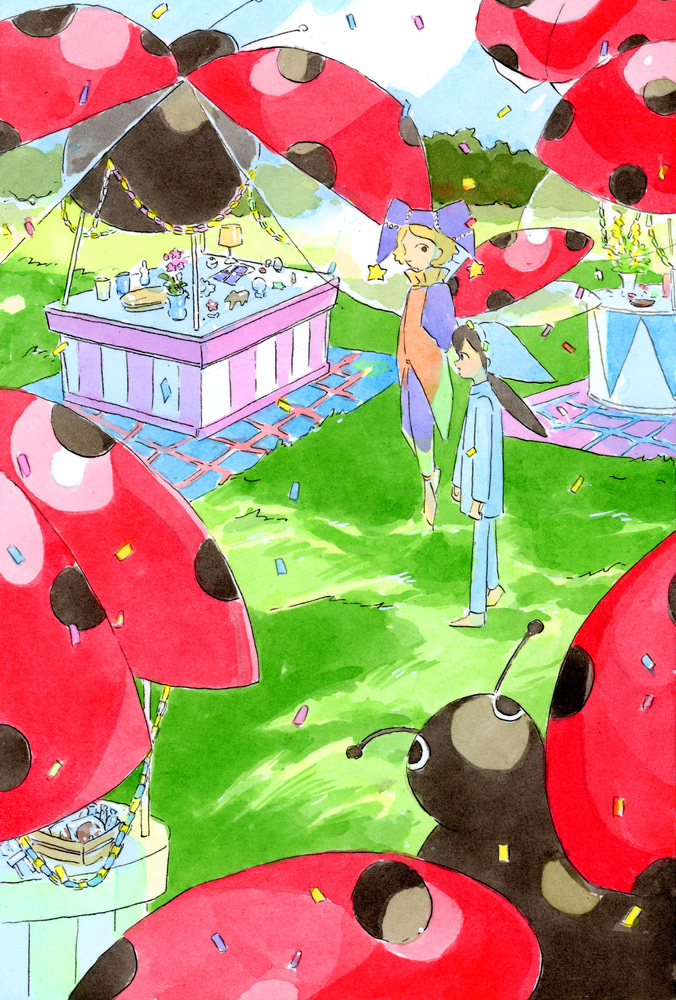 幸せのテントウ虫