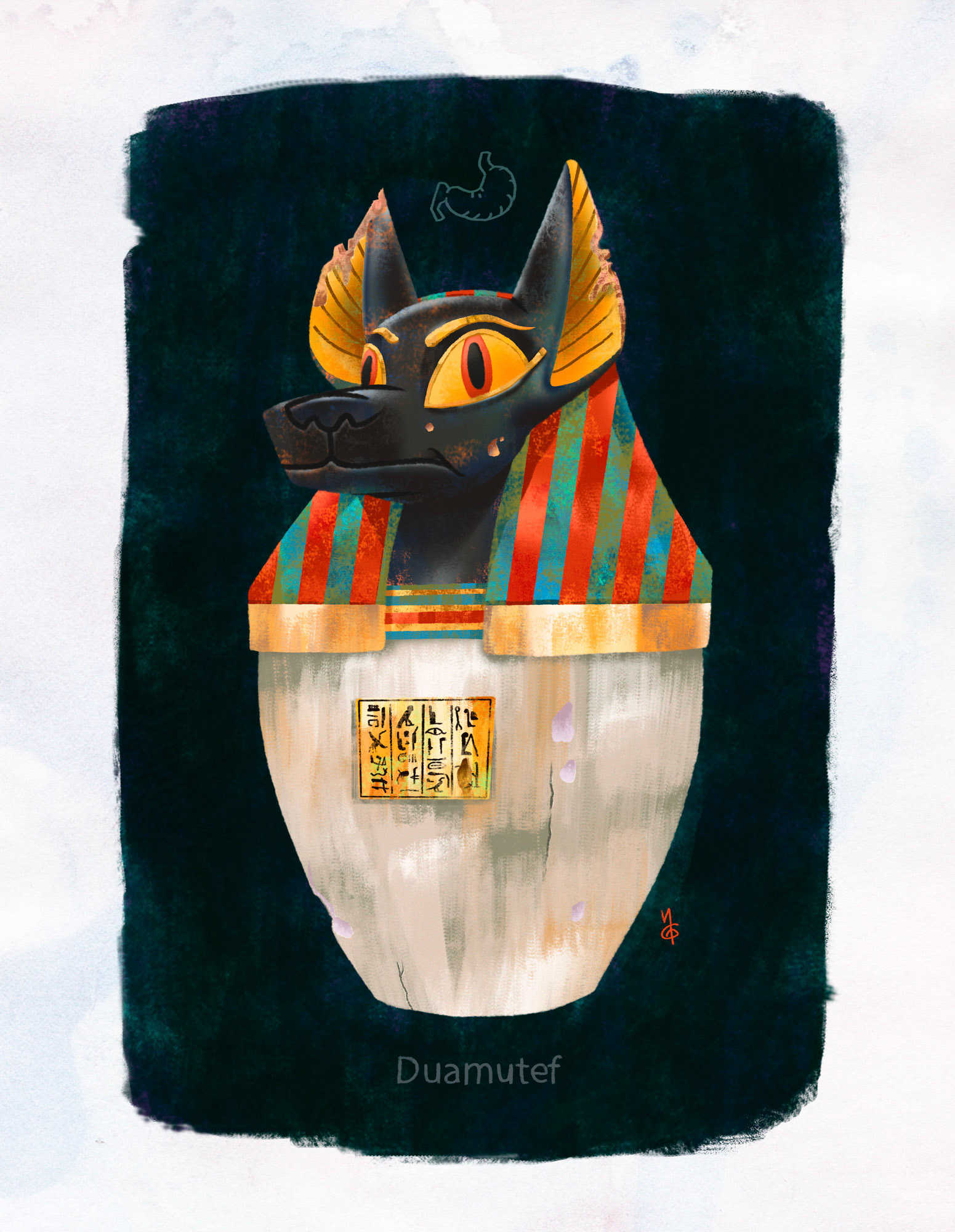 Vaso canopo: Duamutef