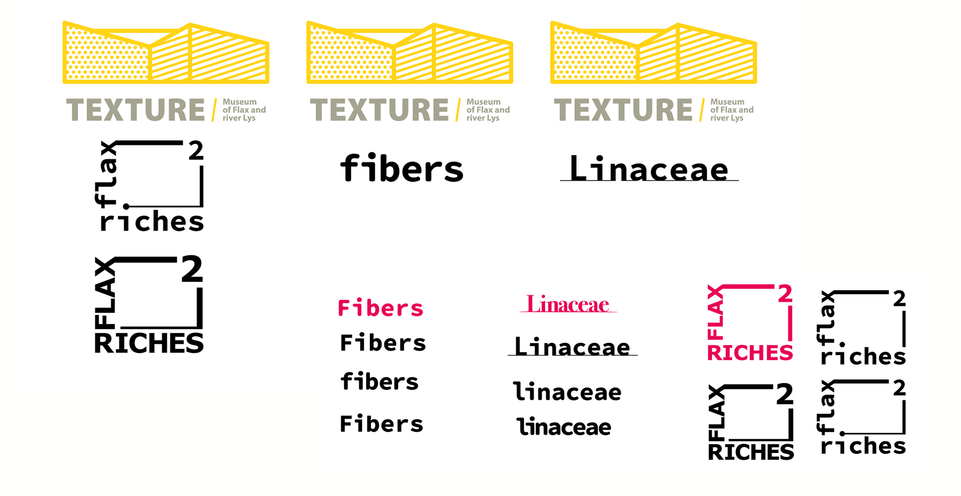 revised logo ideas with reference to museum logo