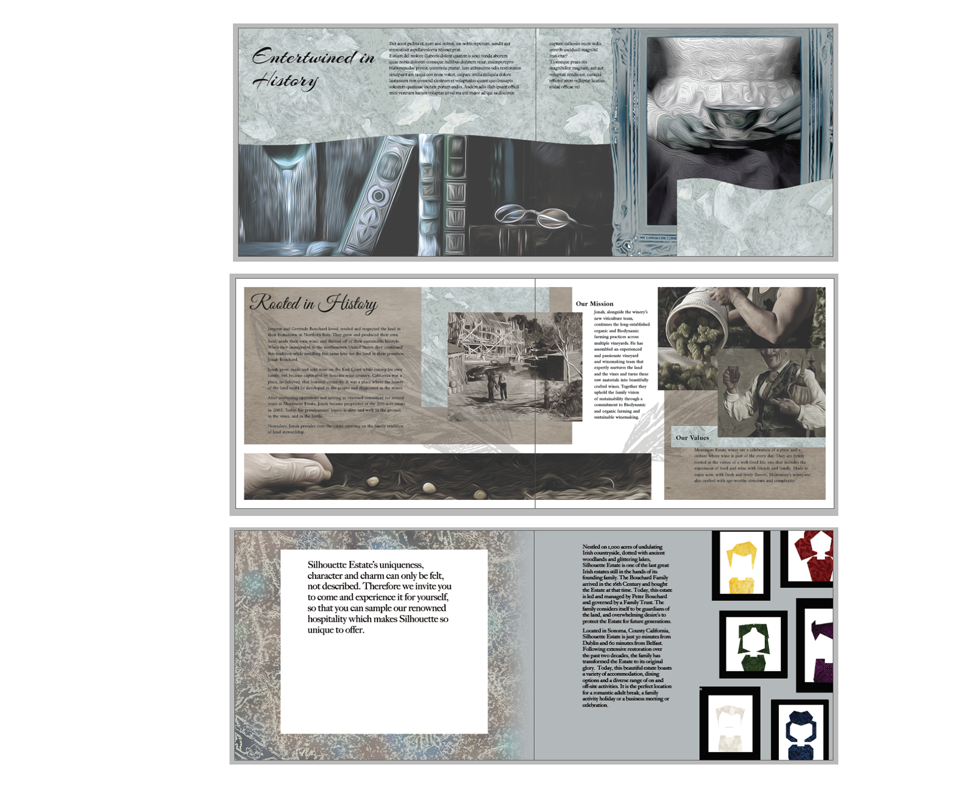 Look Book: Spread 1 Options