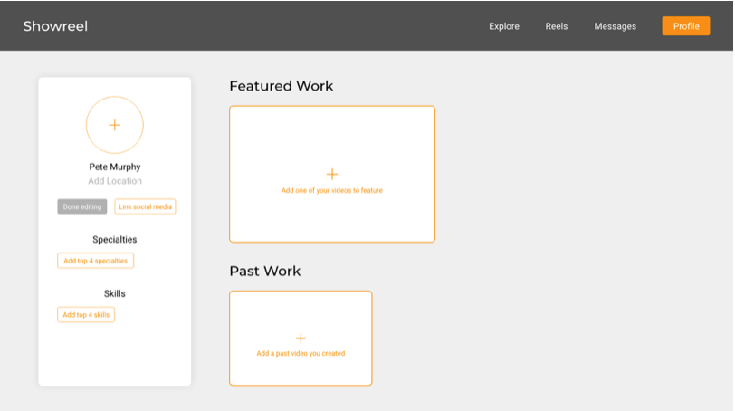 Profile Setup