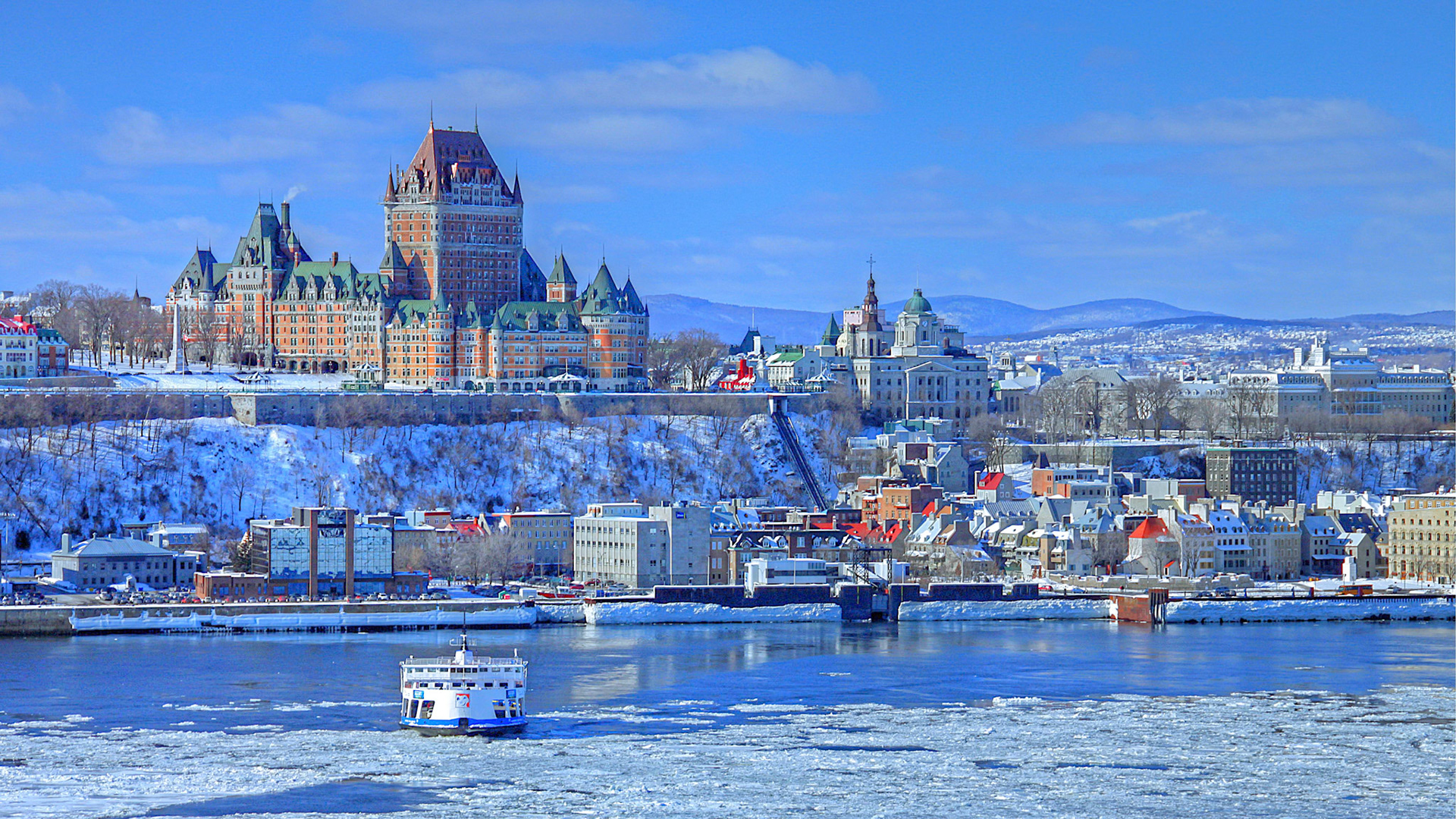 Québec! Fière dans le froid