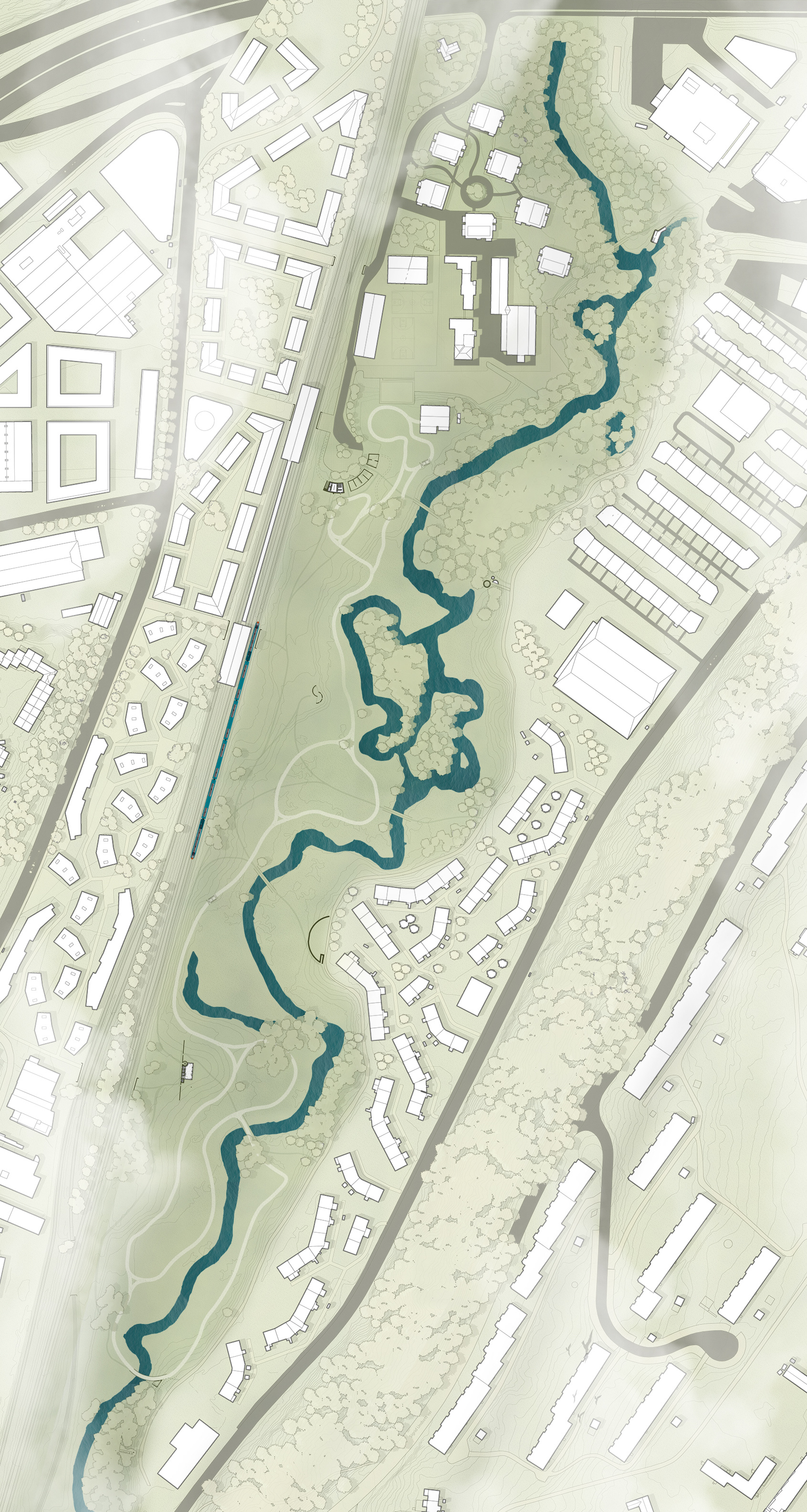 Site plan, 1:1000/A1