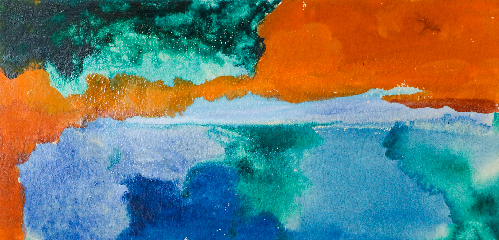 6" x 3" watercolor on paper