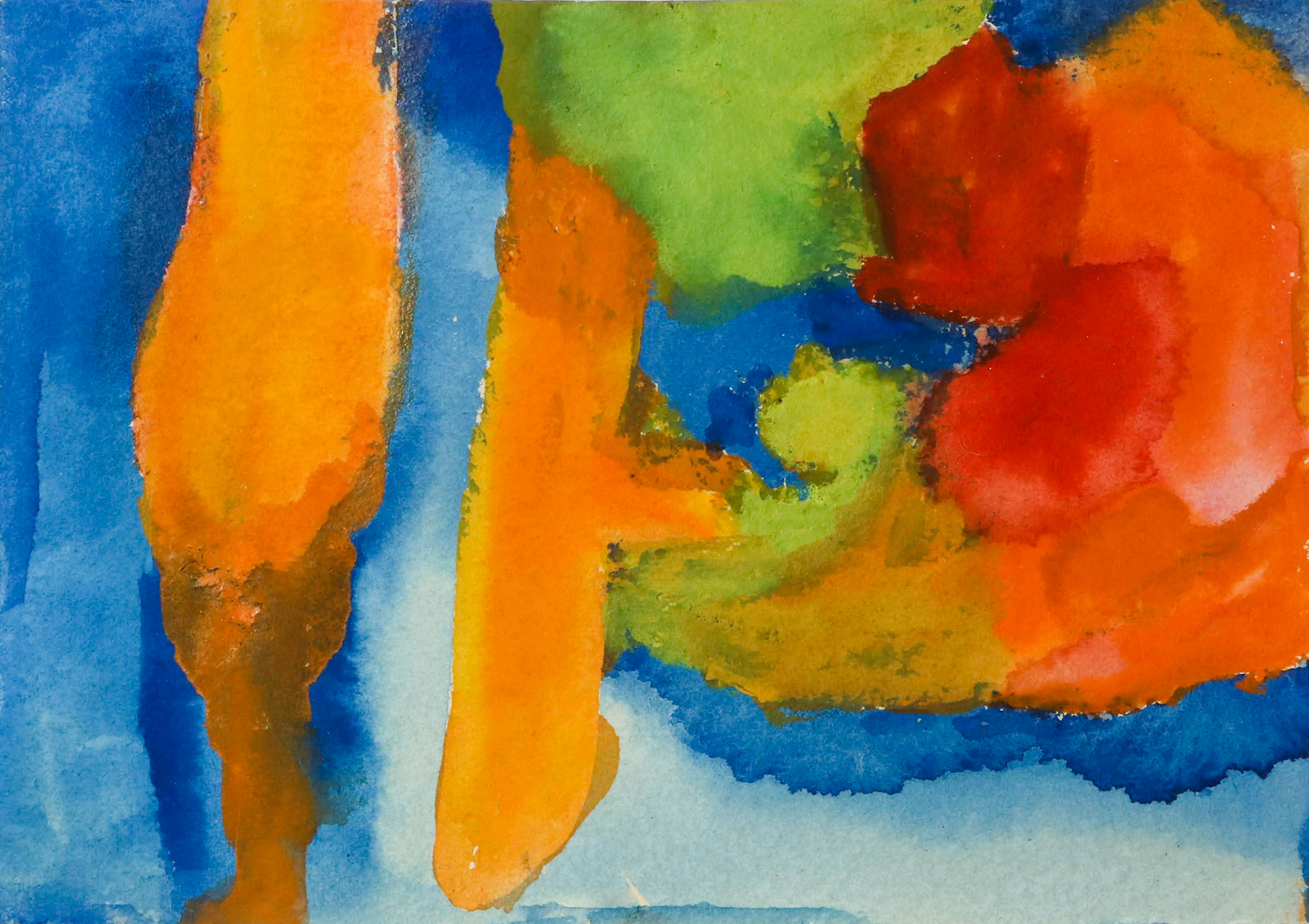 6" x 4" watercolor on paper