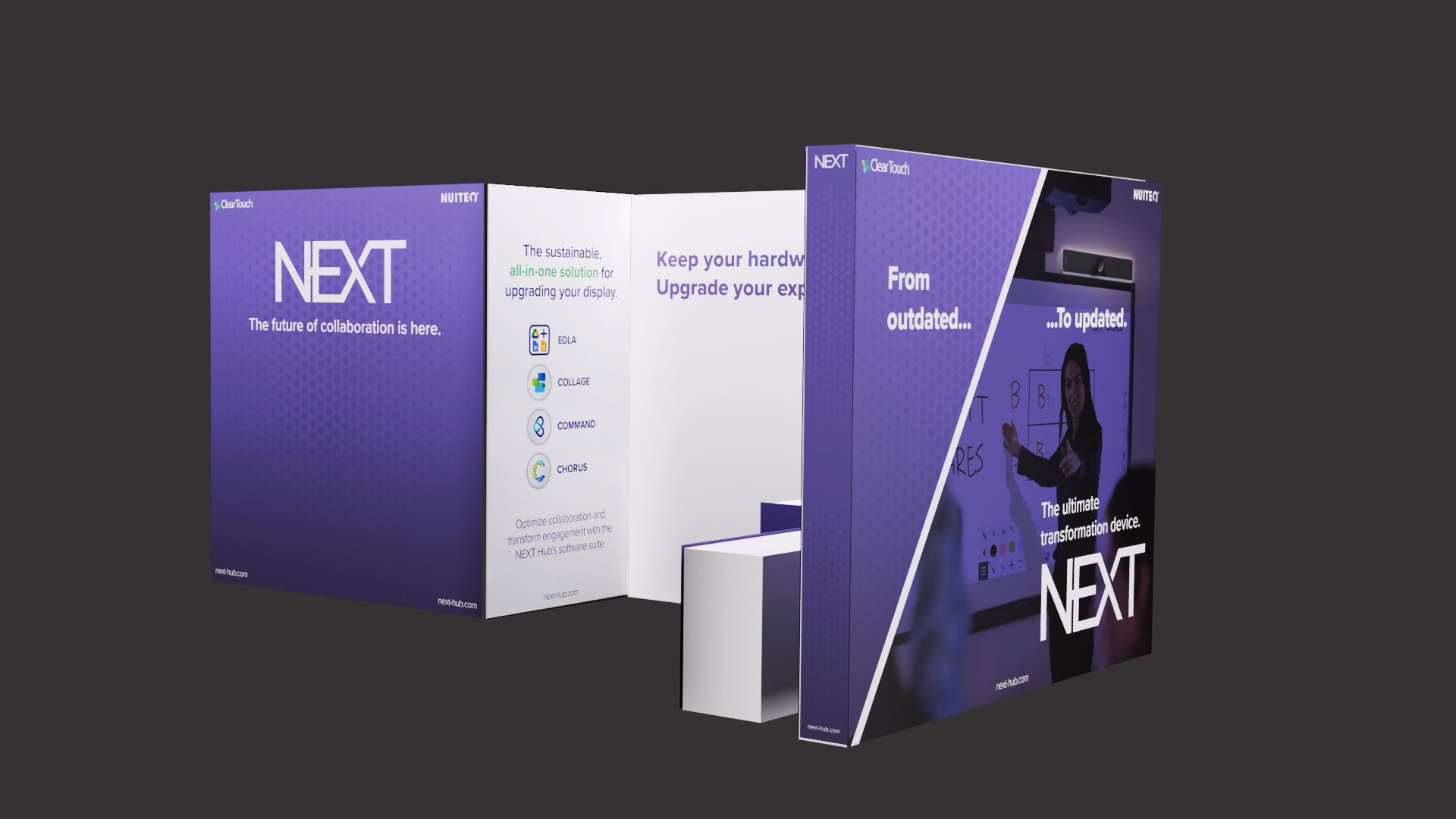 3D Mockup made in Blender - right angle was not provided by the supplier