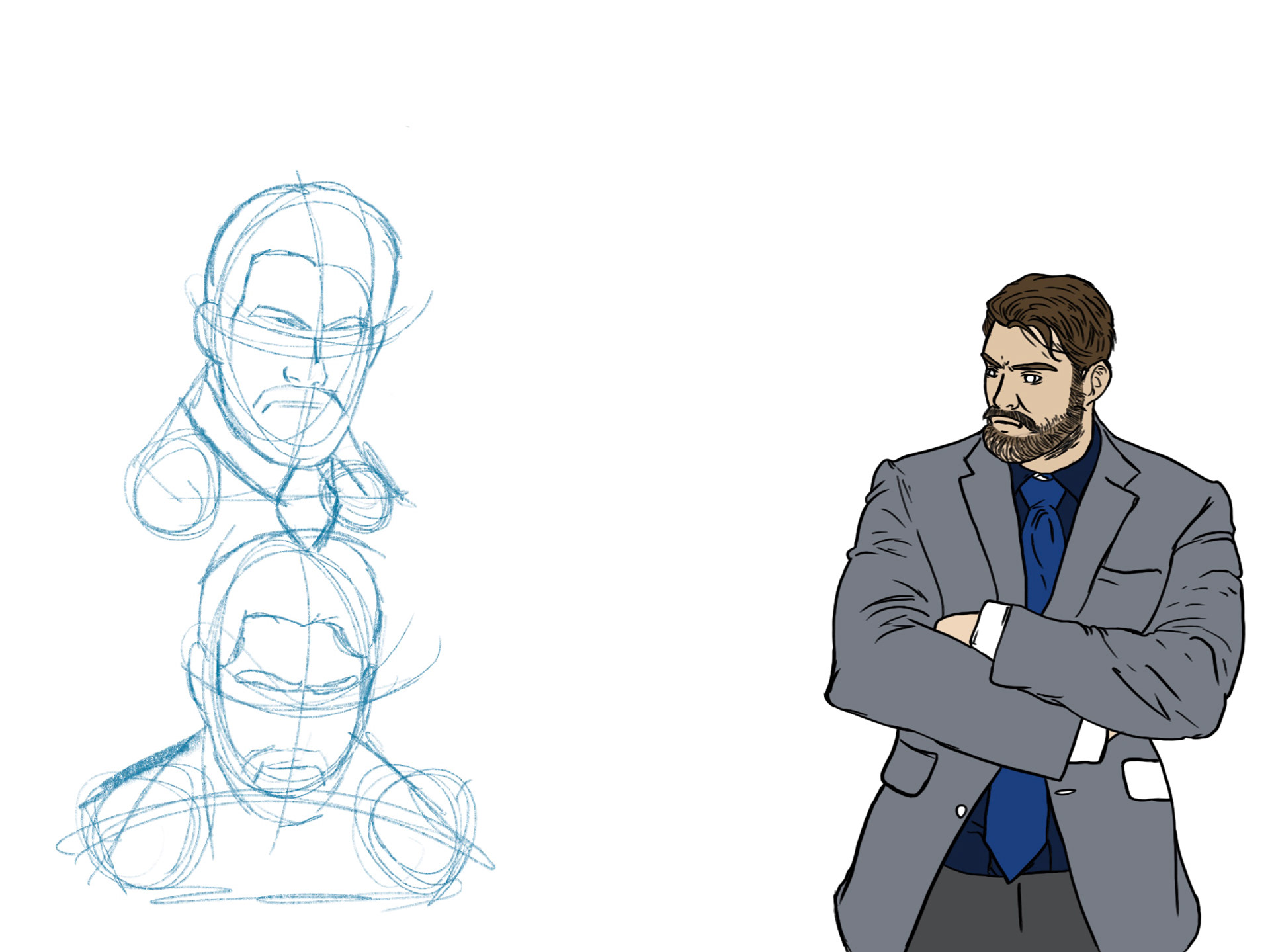 Character Design (CIA Agent)