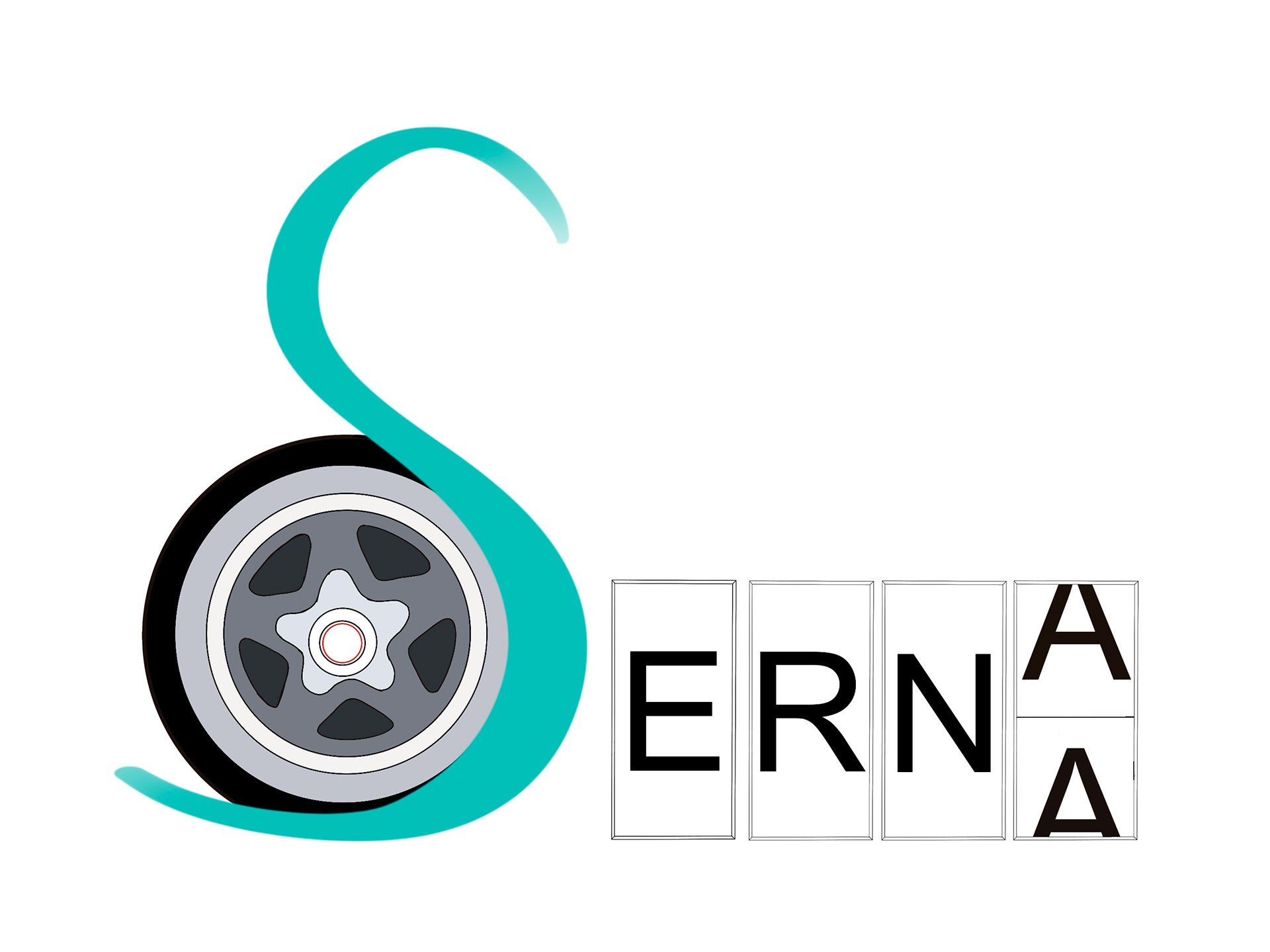 Serna Family Motors Concept Logo Design