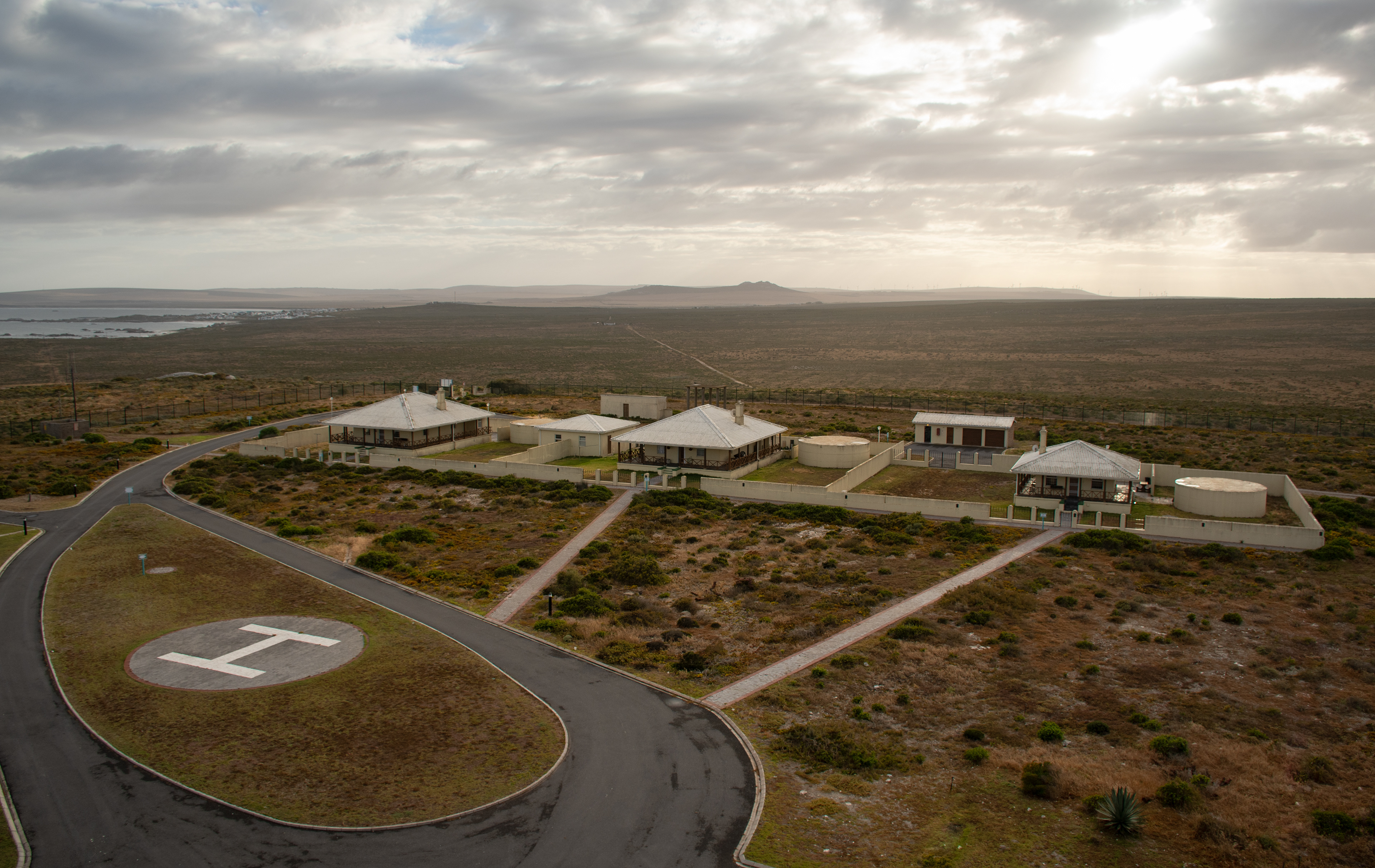 The lighthouse at Cape Columbine offers a few accommodation for visitors and one for its keeper