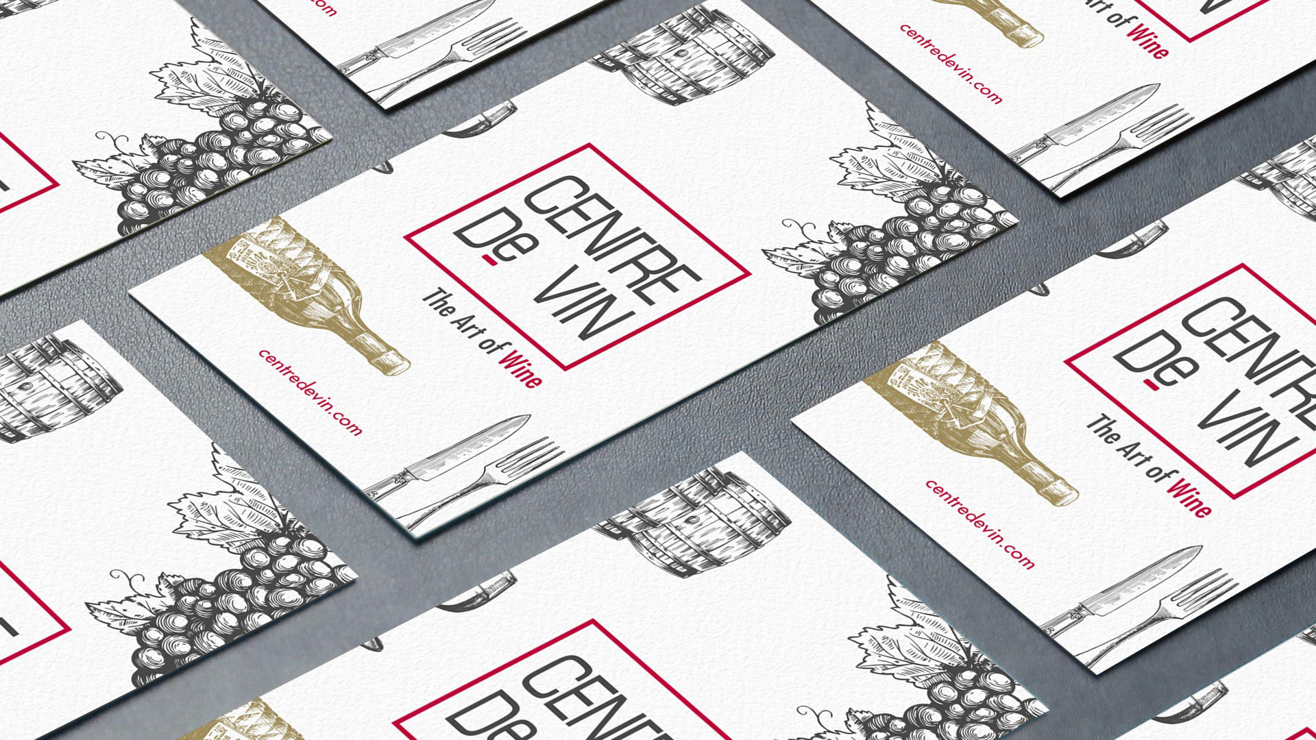 Centre de Vin - Identity Design