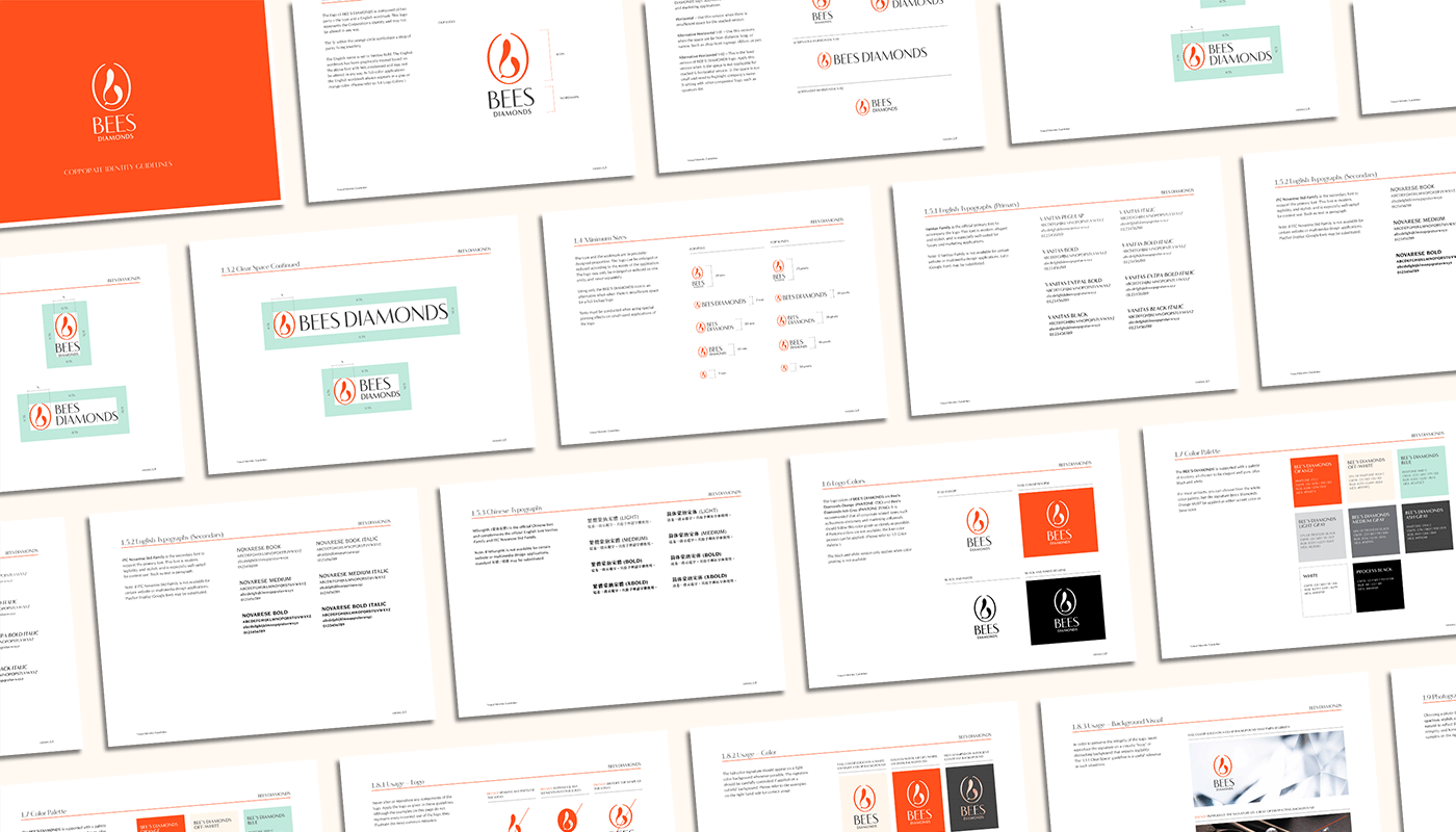 Bee's Diamonds Brand Guideline