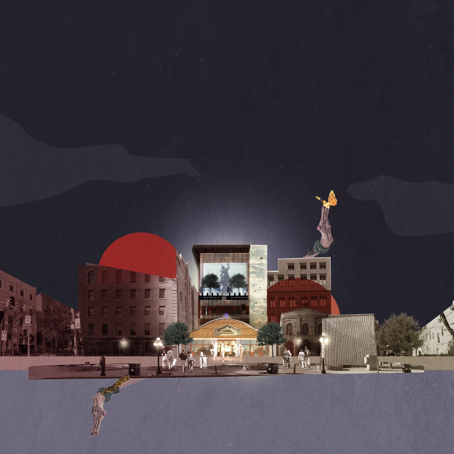 The Cocoon's celebration entrance