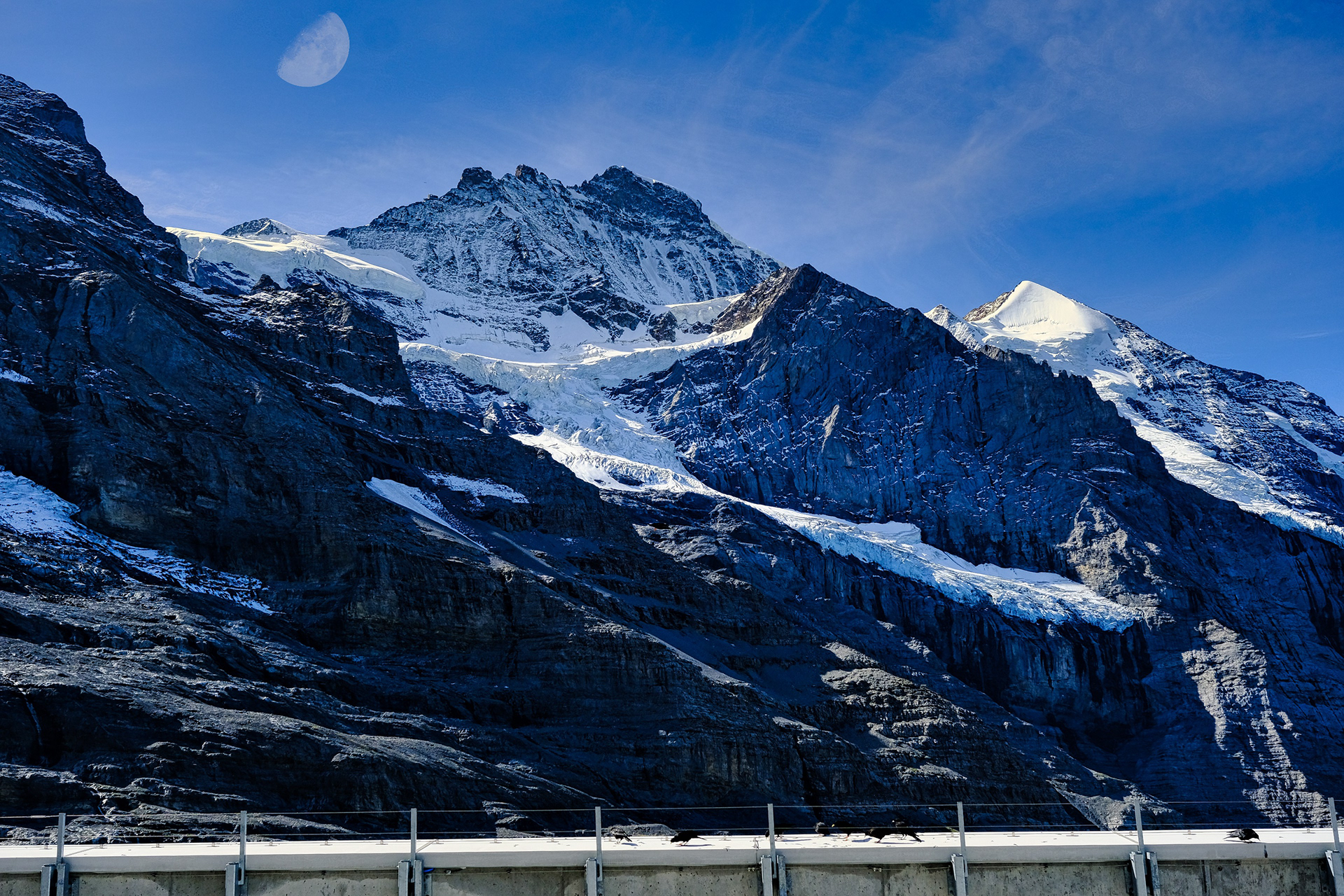 From the Eigergletscher