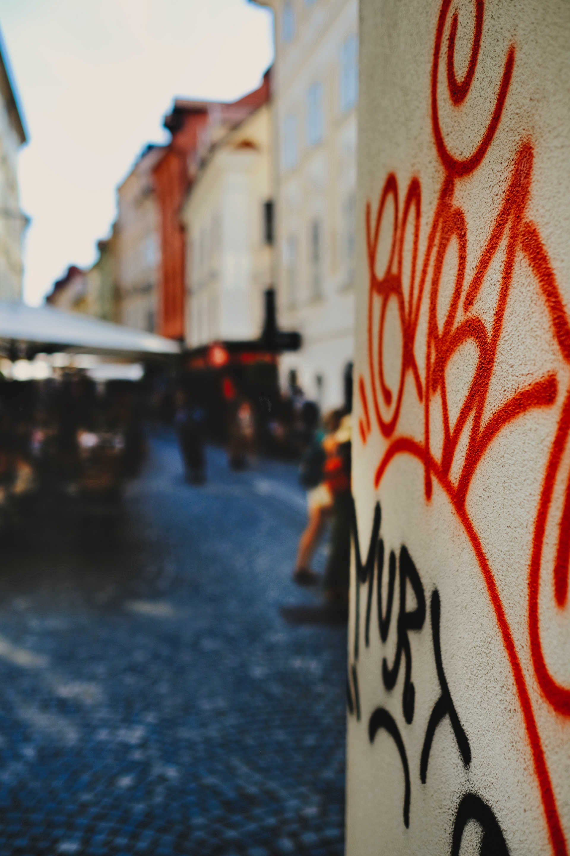 Cold War era graffiti