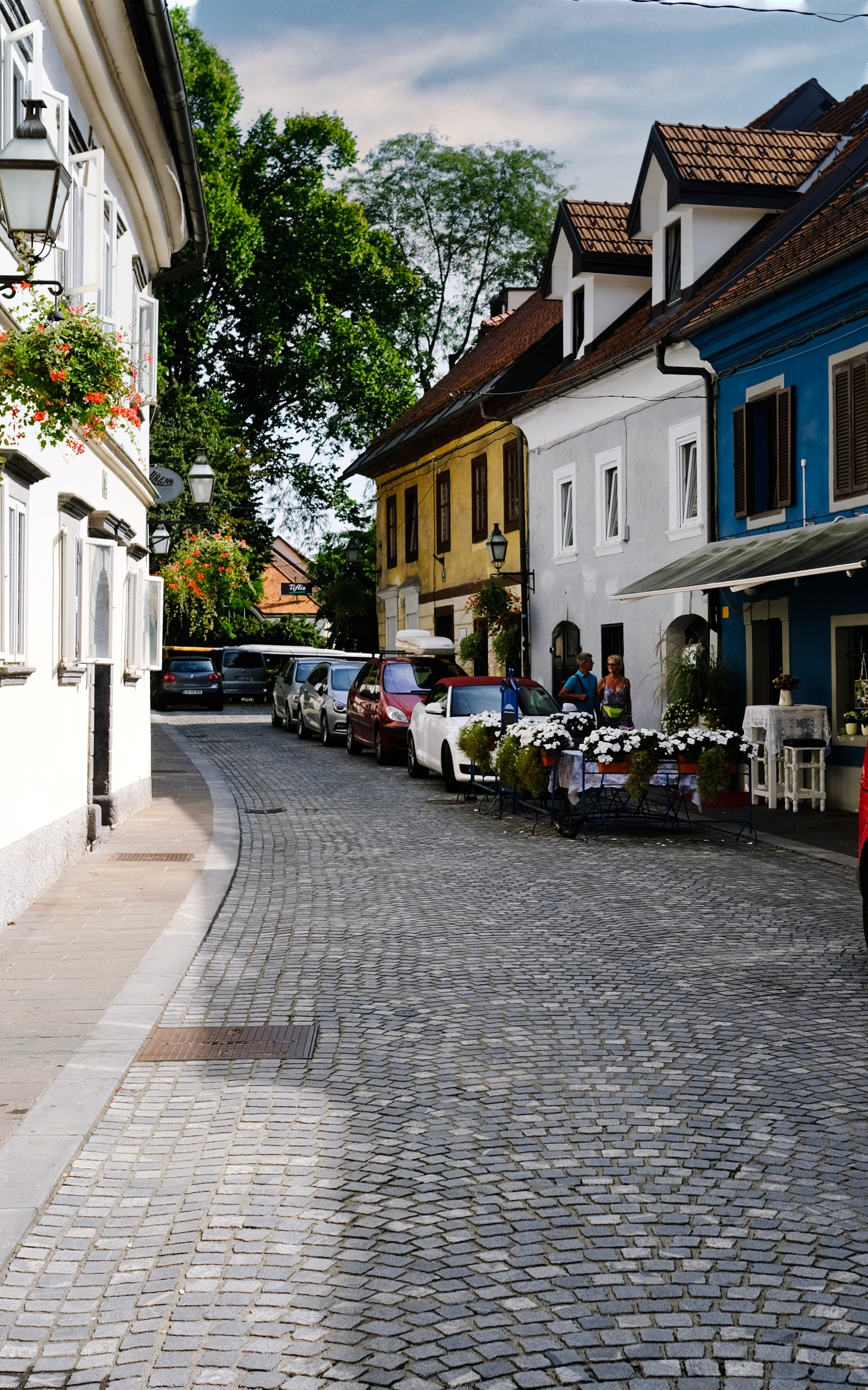 Quaint cobbled streets