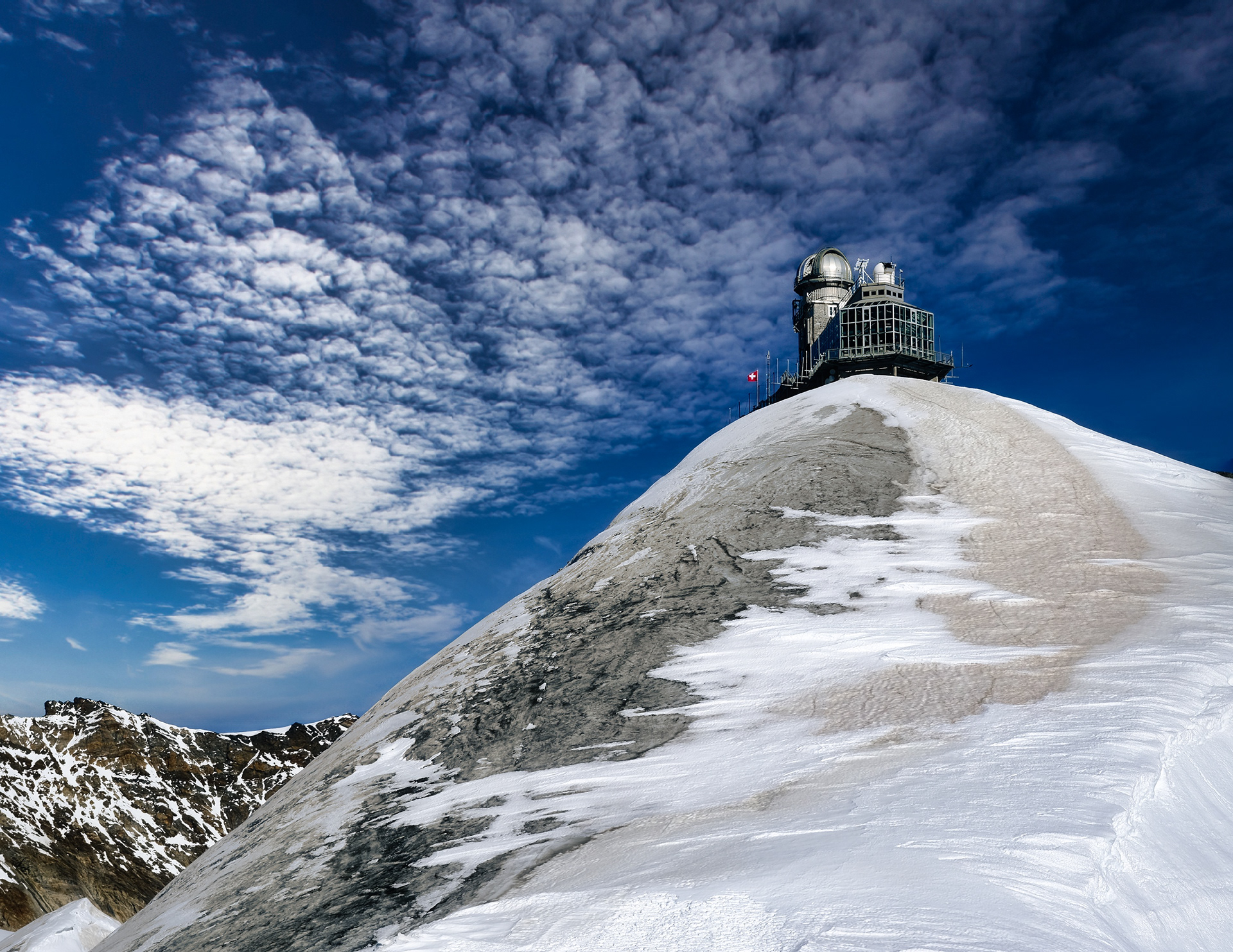 The Jungfraijoch sphinx