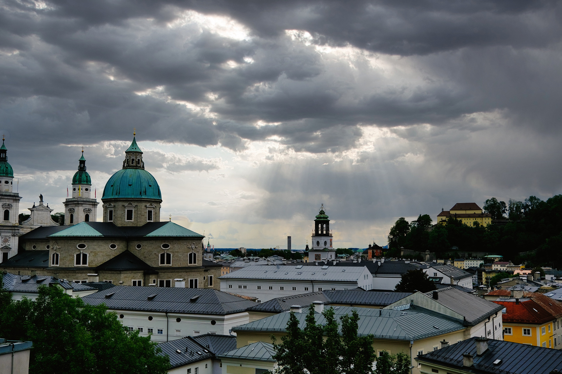 Salzburg skyline