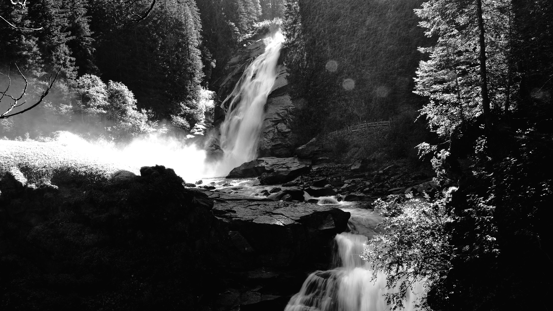 Middle pool at Krimml