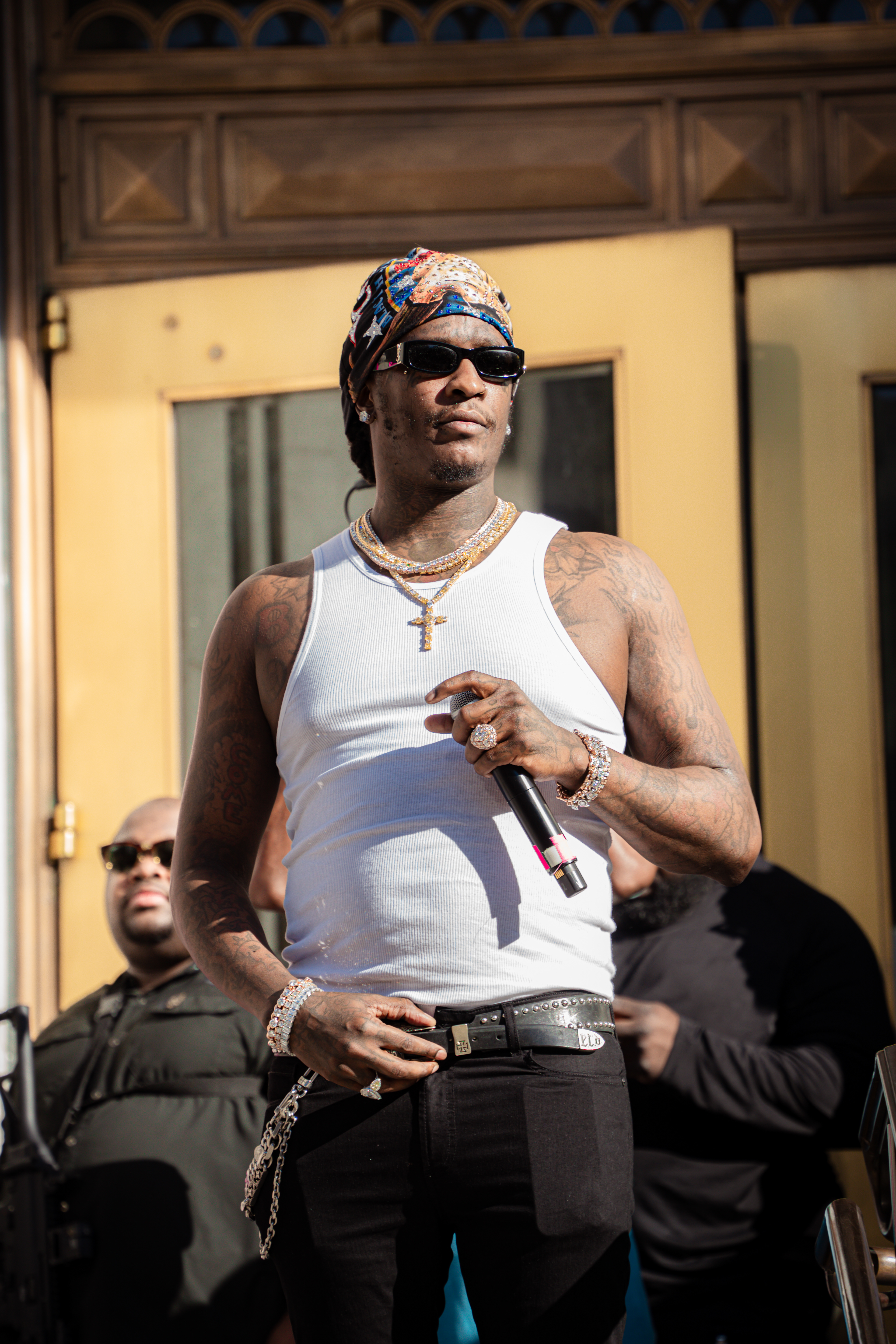 Young Thug Fulton County Courthouse Pop Up