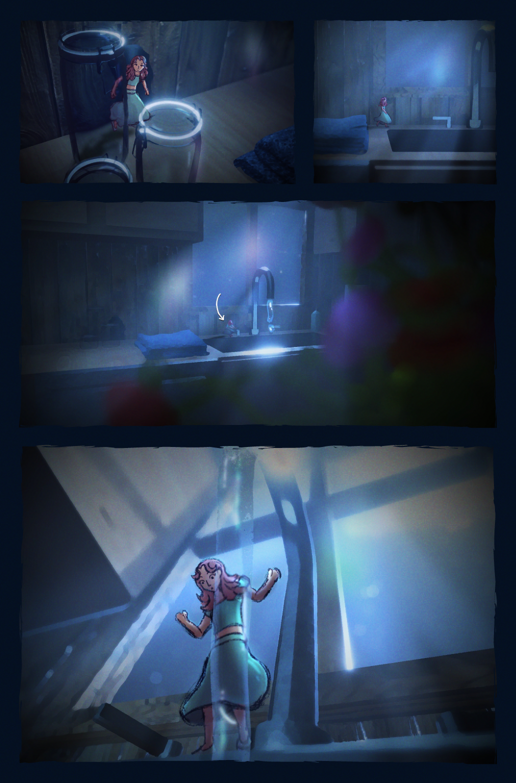 Comic inspired by Arrietty