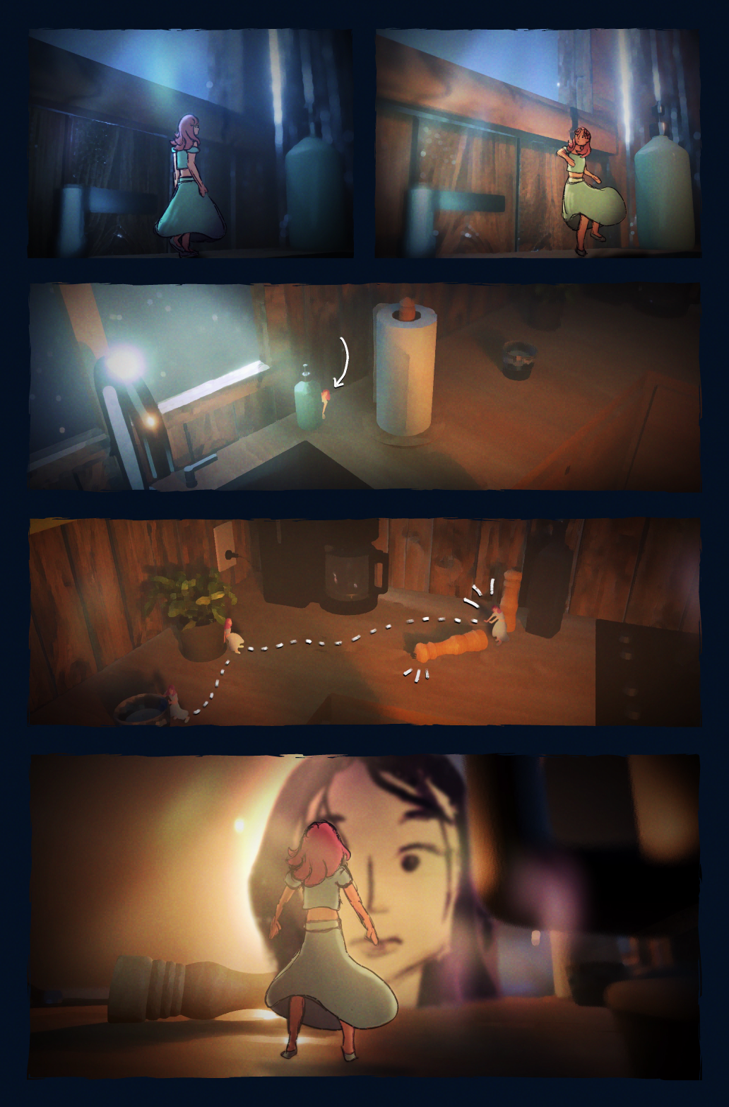 Comic inspired by Arrietty