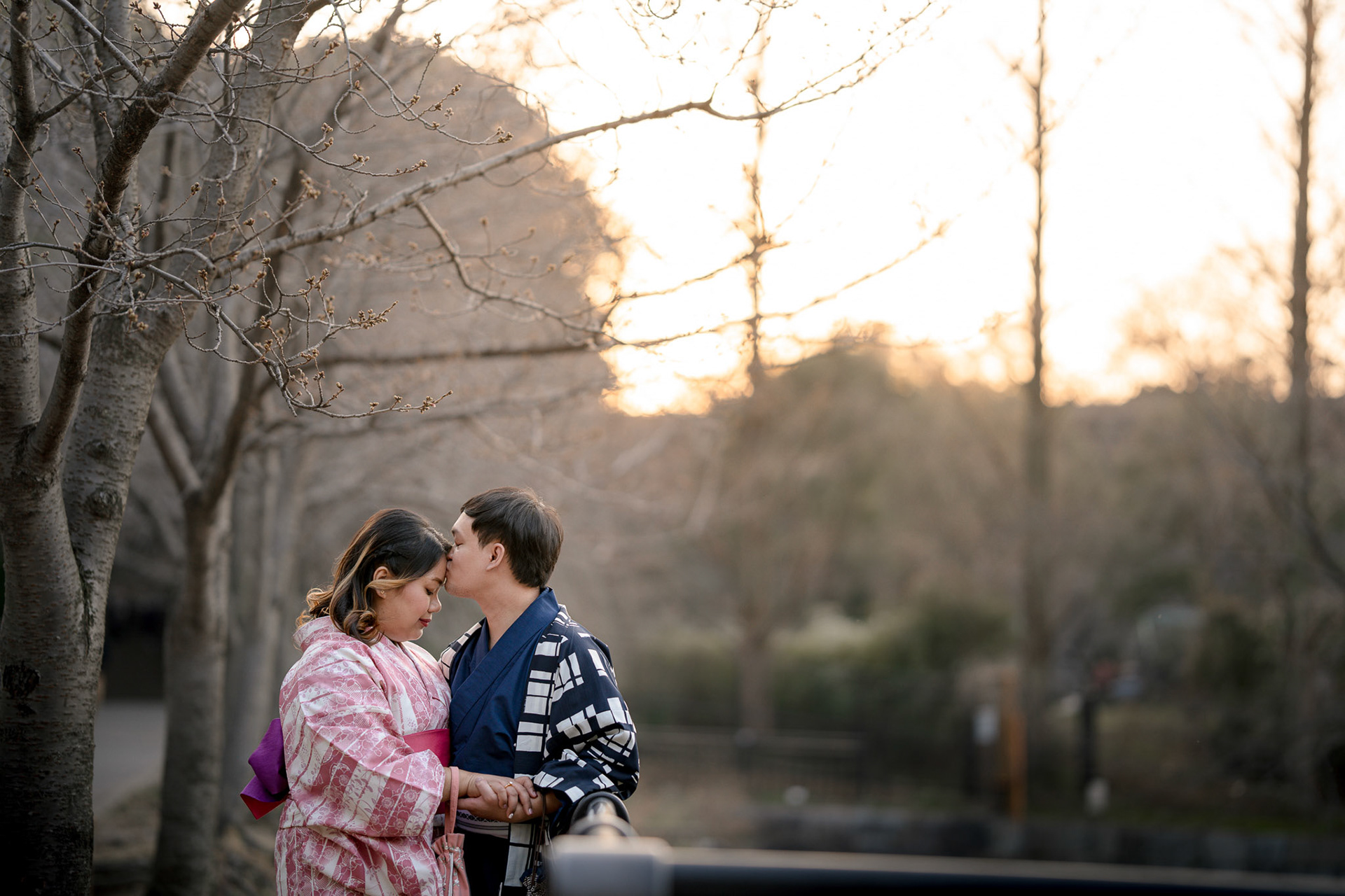 Osaka Castle (April sunset)