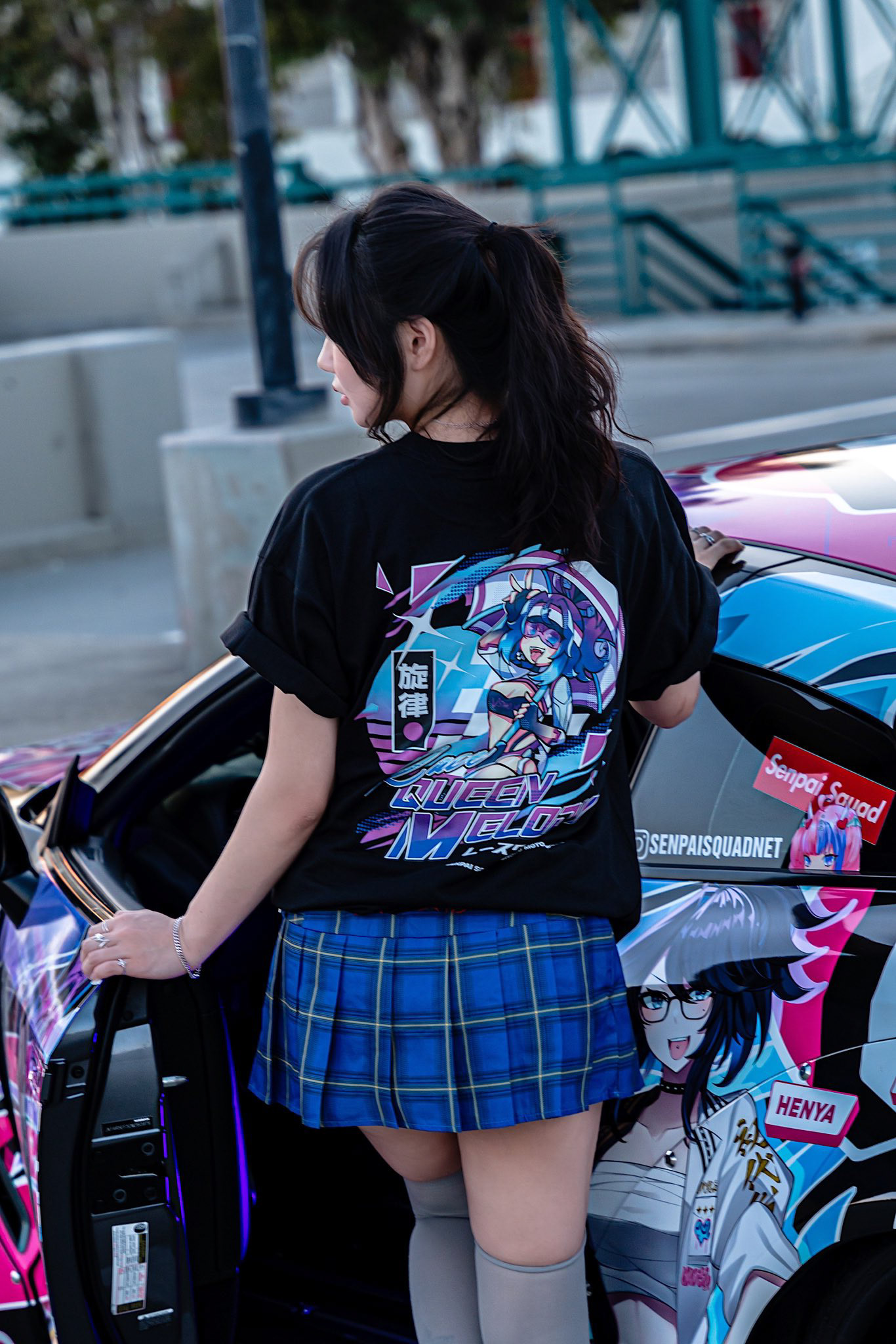 Projekt Melody v2 Senpai Squad shirt