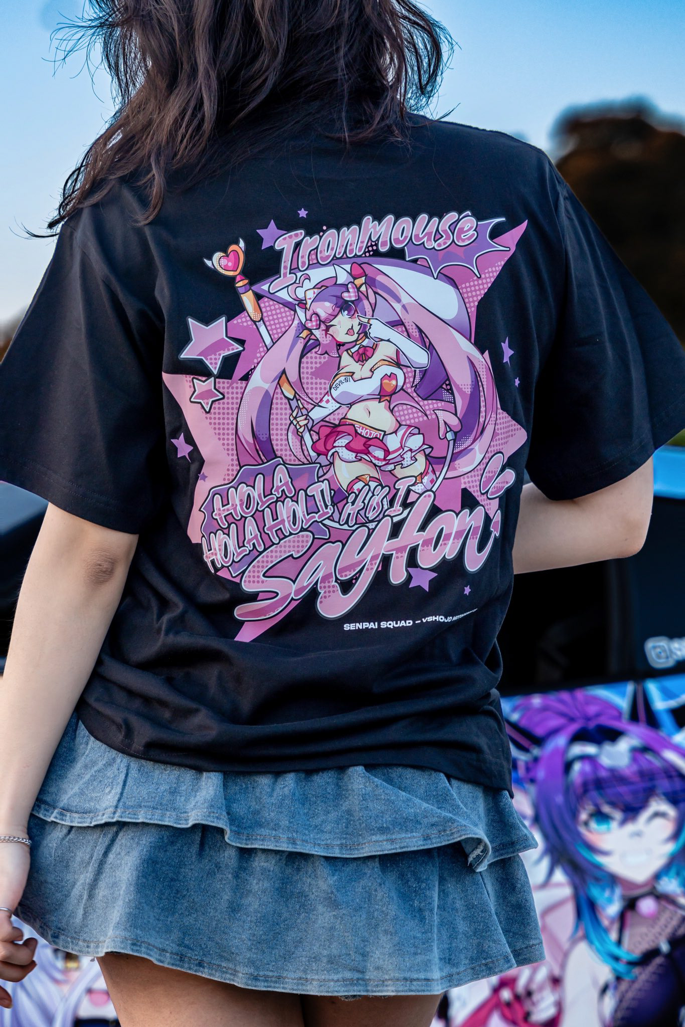 Iron Mouse v2 Senpai Squad shirt